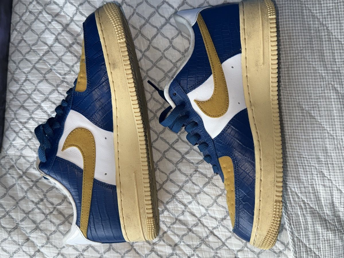 Nike × Undefeated Nike Air Force 1 Low SP ‘ Undefeated 5 On It Croc ’ Size US 8.5 / EU 41-42 - 2 Thumbnail