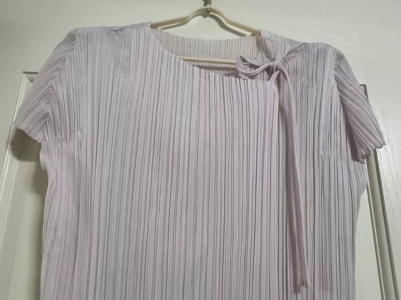 Issey Miyake Issey Miyake Pink pleated skirt Size M / US 6-8 / IT 42-44 - 4 Thumbnail