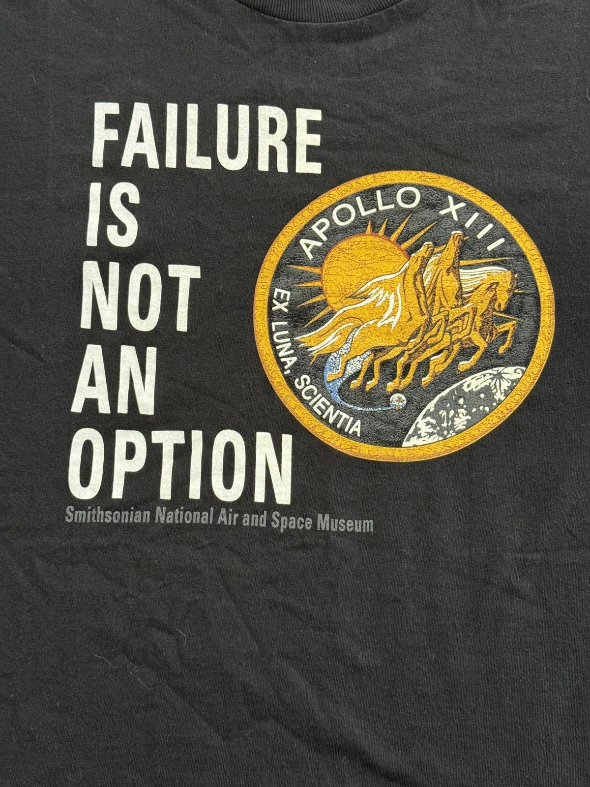 Designer Nasa Apollo 13 T-shirt Smithsonian Museum Tee Made in USA XL Size US XL / EU 56 / 4 - 4 Thumbnail