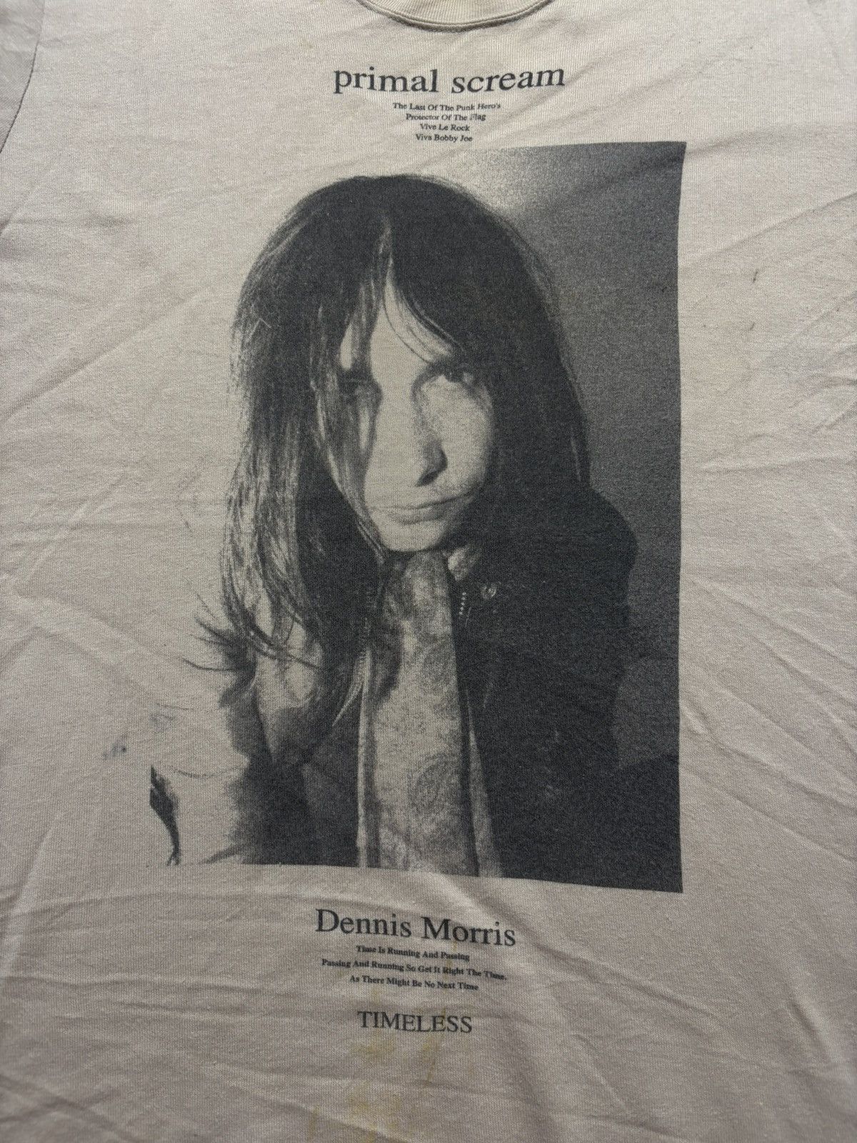 Band Tees Primal Scream Dennis Morris Tshirt Size US M / EU 48-50 / 2 - 2 Thumbnail