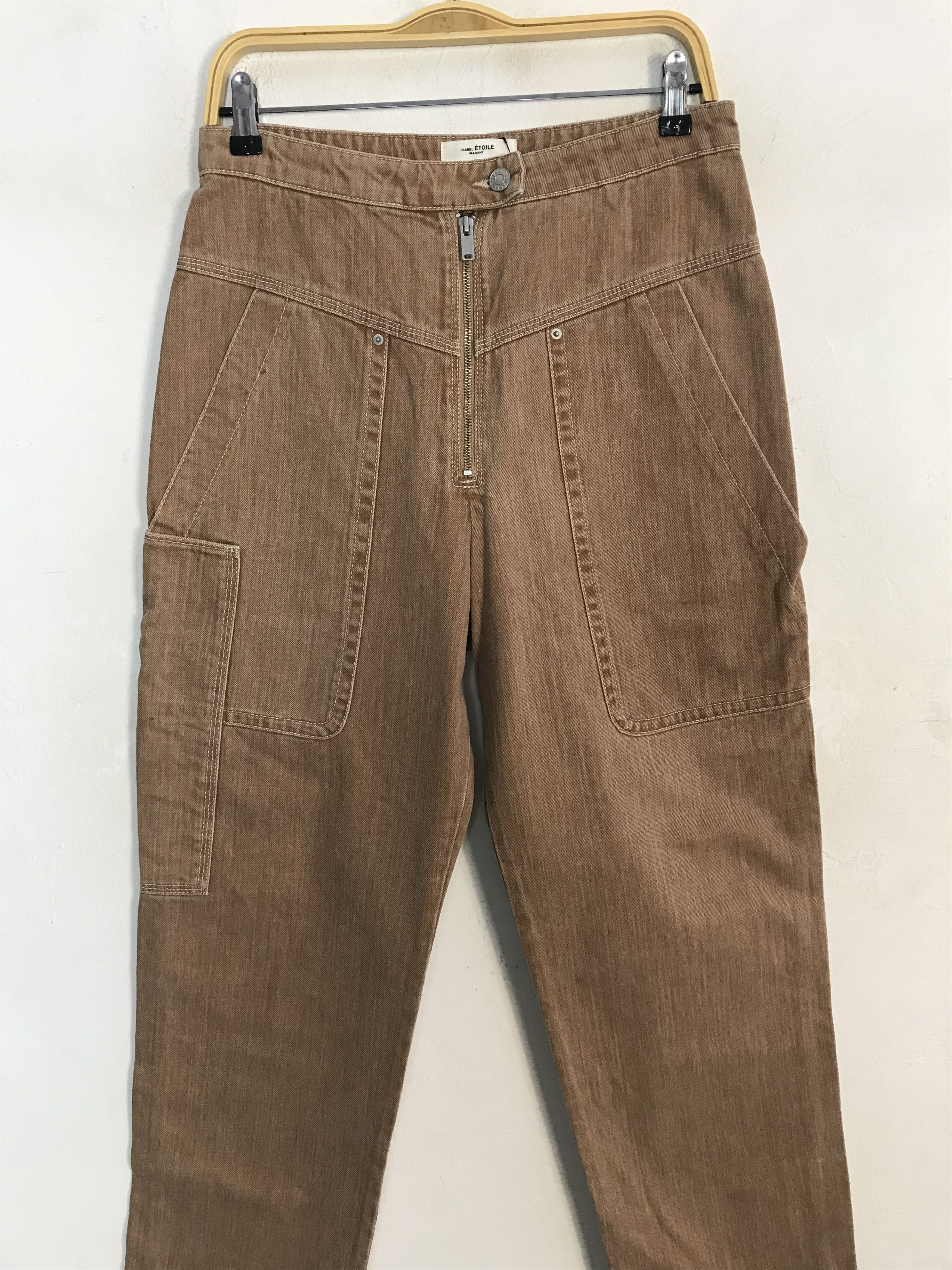 Isabel Marant Etoile Isabel ÉTOILE MARANT Straight Cut Workwear Carpenter Jeans Size 30" / US 8 / IT 44 - 3 Thumbnail