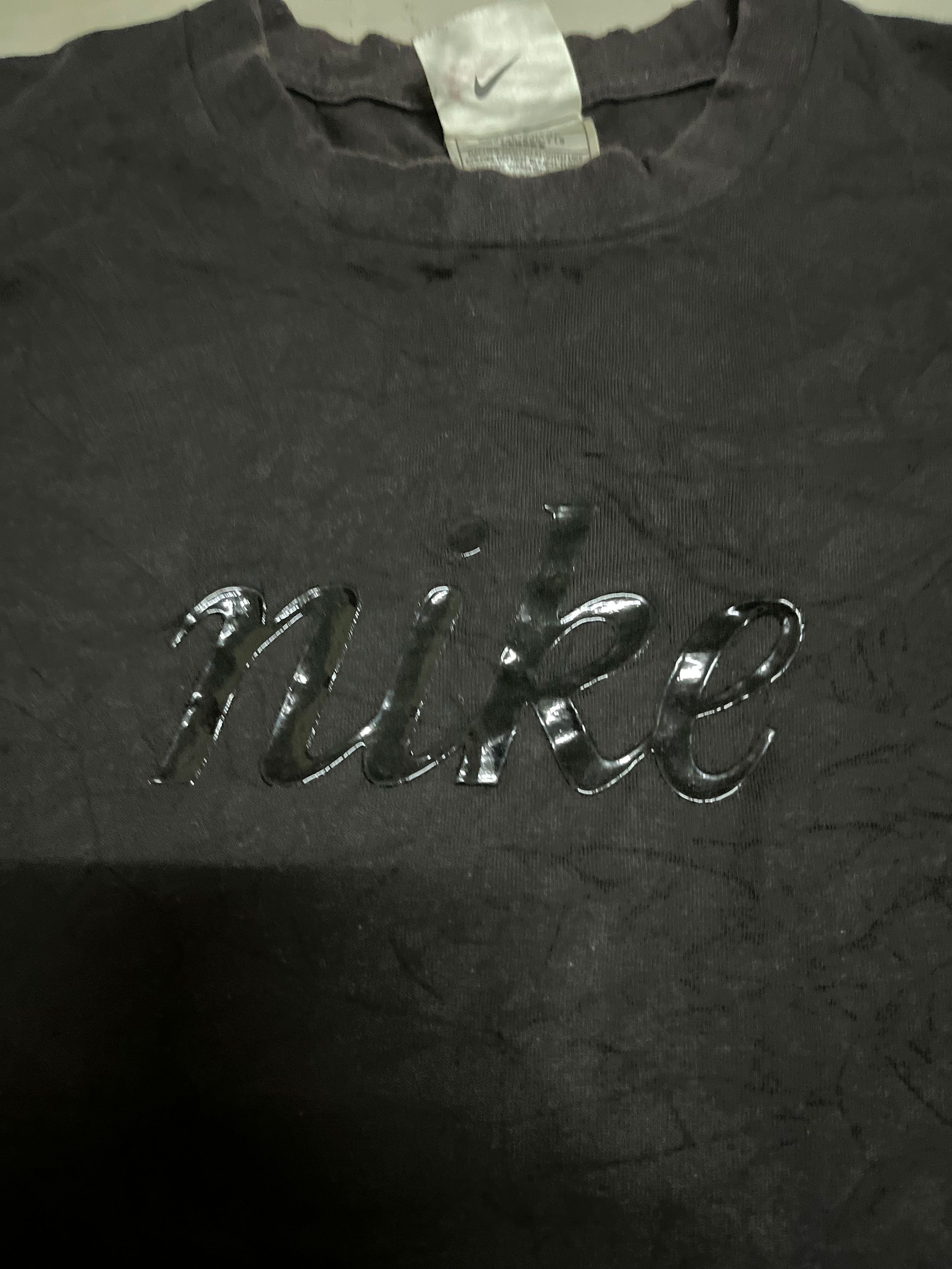 Nike × Sports Specialties Vintage Nike 2000s Centre Old Logo Plastic Spell Out Size US M / EU 48-50 / 2 - 3 Thumbnail