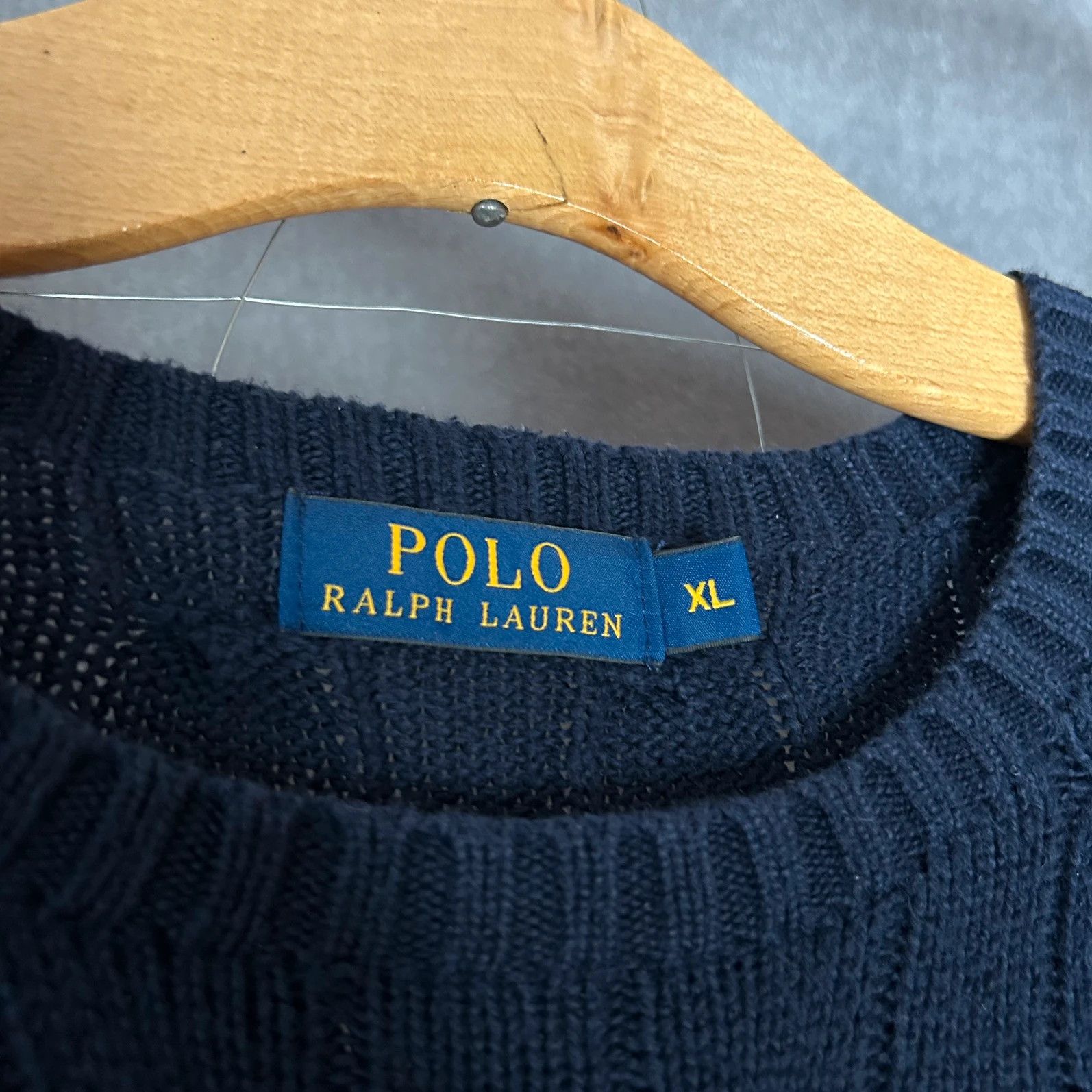 Designer × Polo Ralph Lauren × Ralph Lauren Polo Ralph Lauren knitwear mini logo pony haft Size US XL / EU 56 / 4 - 5 Thumbnail