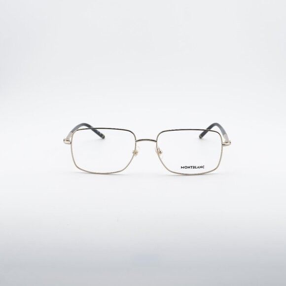 Montblanc Montblanc MB0072O 003 Eyeglasses Gold/Black 57mm Rectangle Size ONE SIZE - 5 Thumbnail