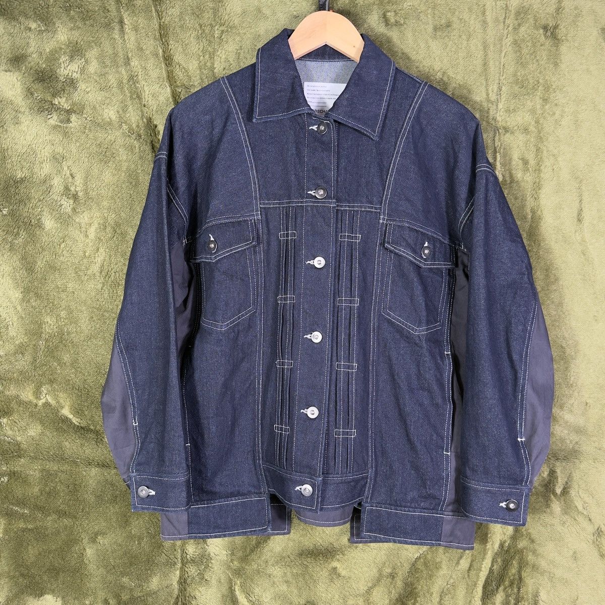 Other Marechal Terre Japanese Brand Docking Denim Hybrid Jacket Size M / US 6-8 / IT 42-44 - 1 Thumbnail