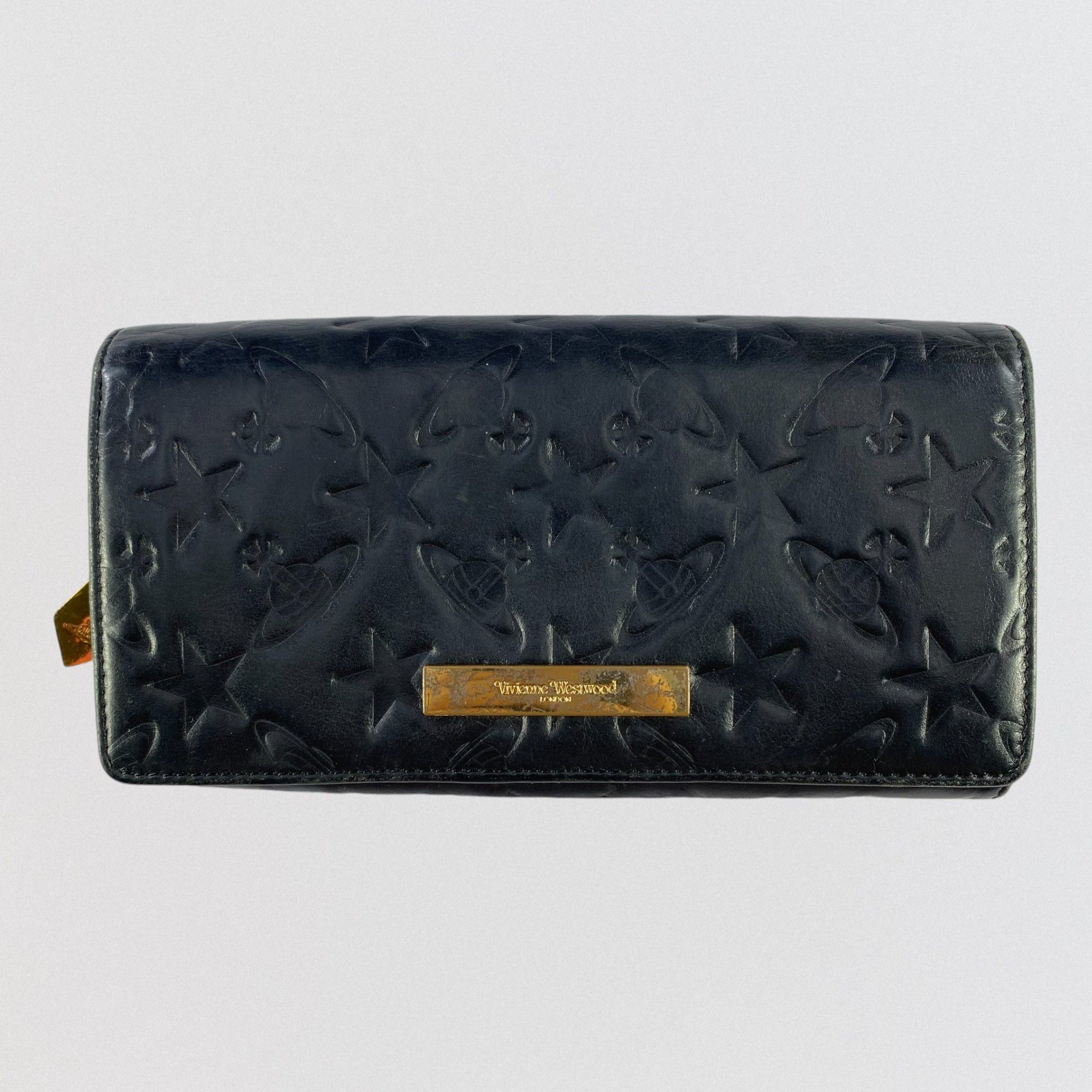 Vivienne Westwood Vivienne Westwood Wallet Orb Bifold Long Wallet Leather Size ONE SIZE - 1 Thumbnail