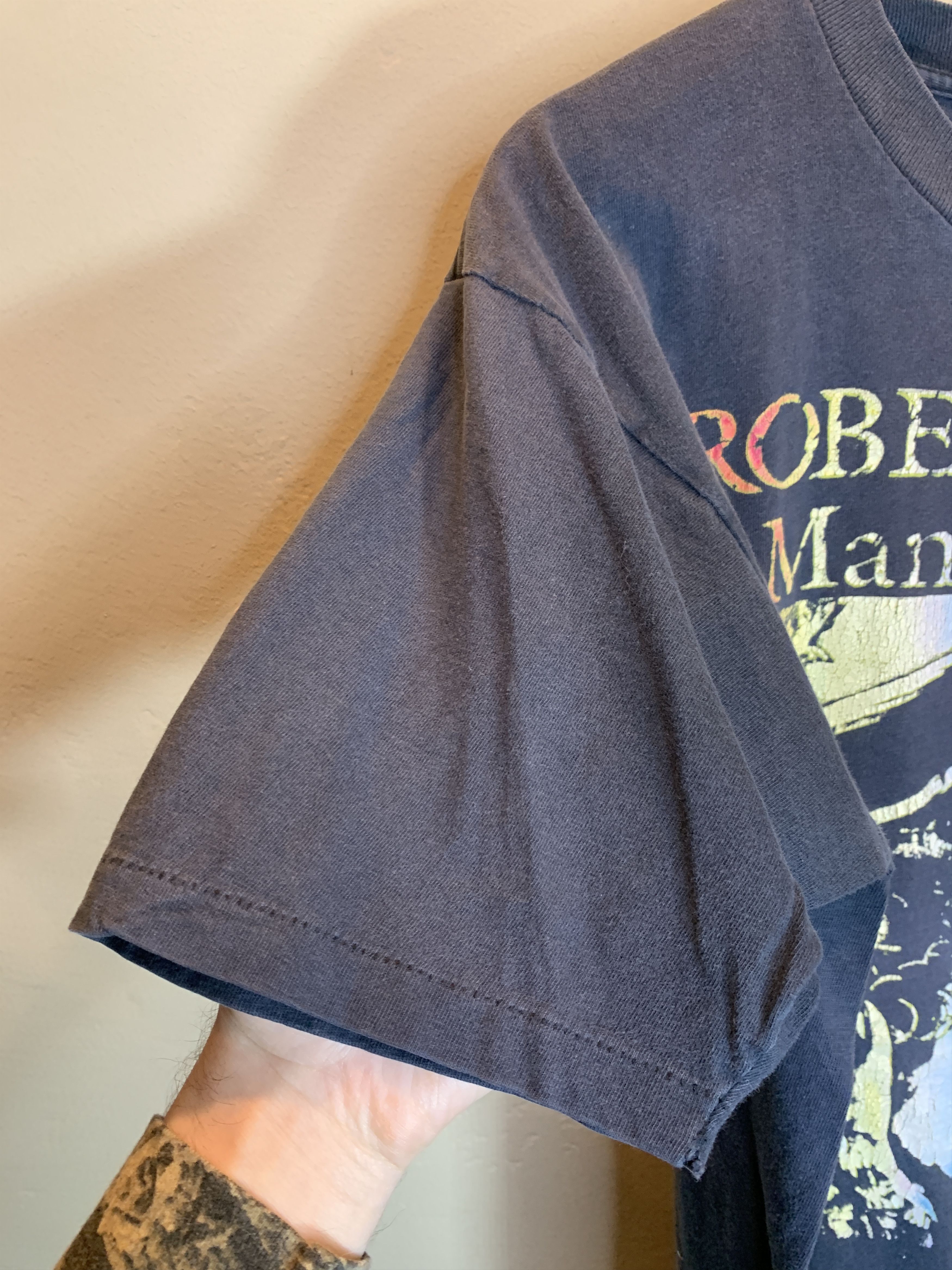 Band Tees RARE* Vintage 1990 Robert Plant Manic Nirvana Zeppelin Shirt Size US XL / EU 56 / 4 - 6 Thumbnail