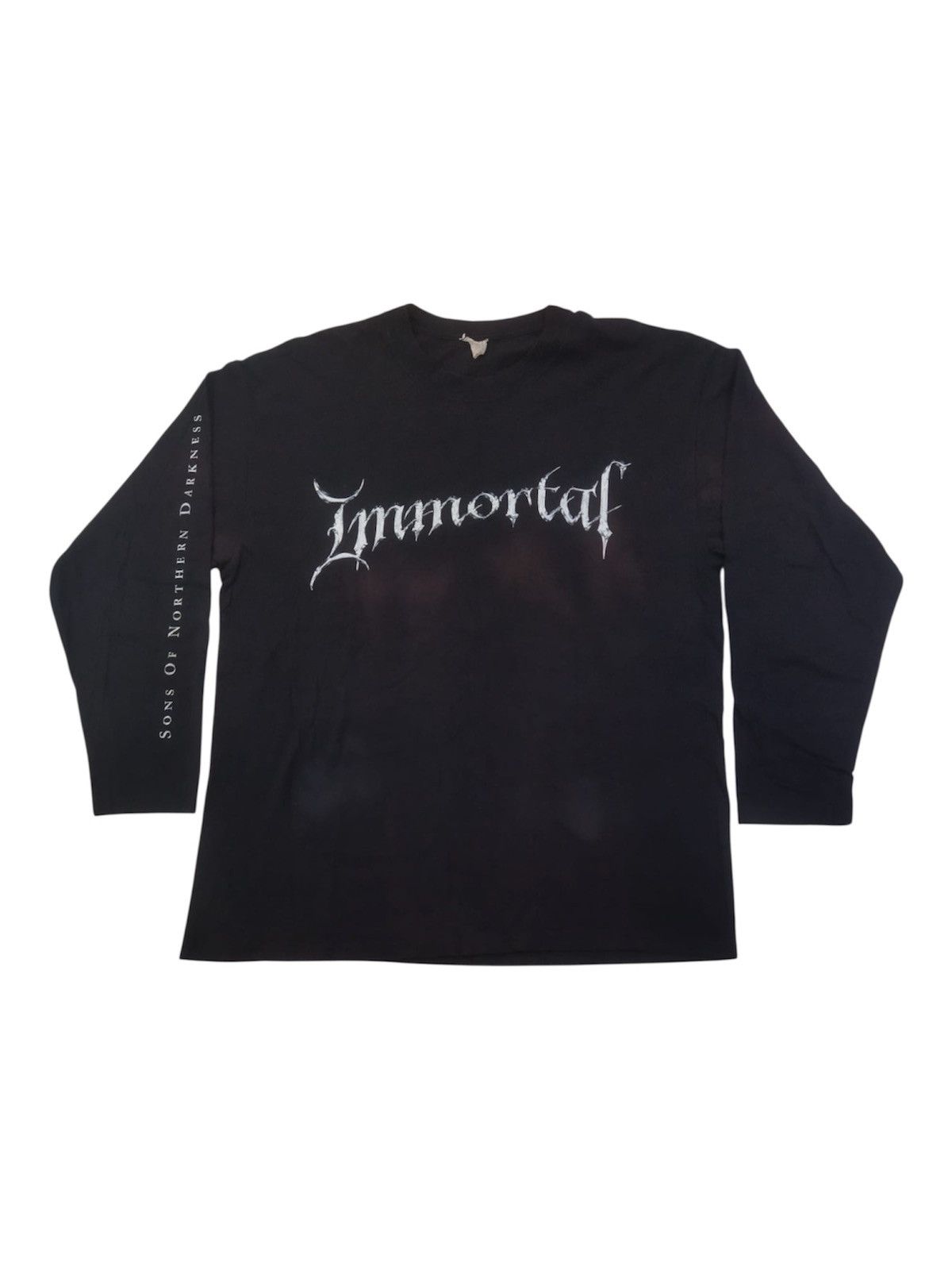 Band Tees Vintage OG 2002 Immortal Sons of Northen Darkness LS Tee Size US XL / EU 56 / 4 - 1 Thumbnail