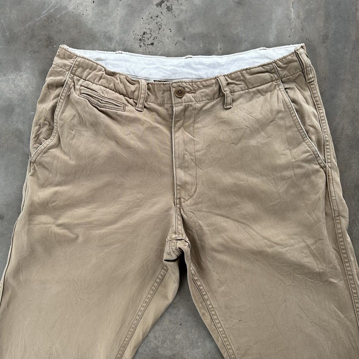 Japanese Brand × Vintage Vintage Japanese Light Casual Trousers Pants W32 Size US 32 / EU 48 - 2 Thumbnail