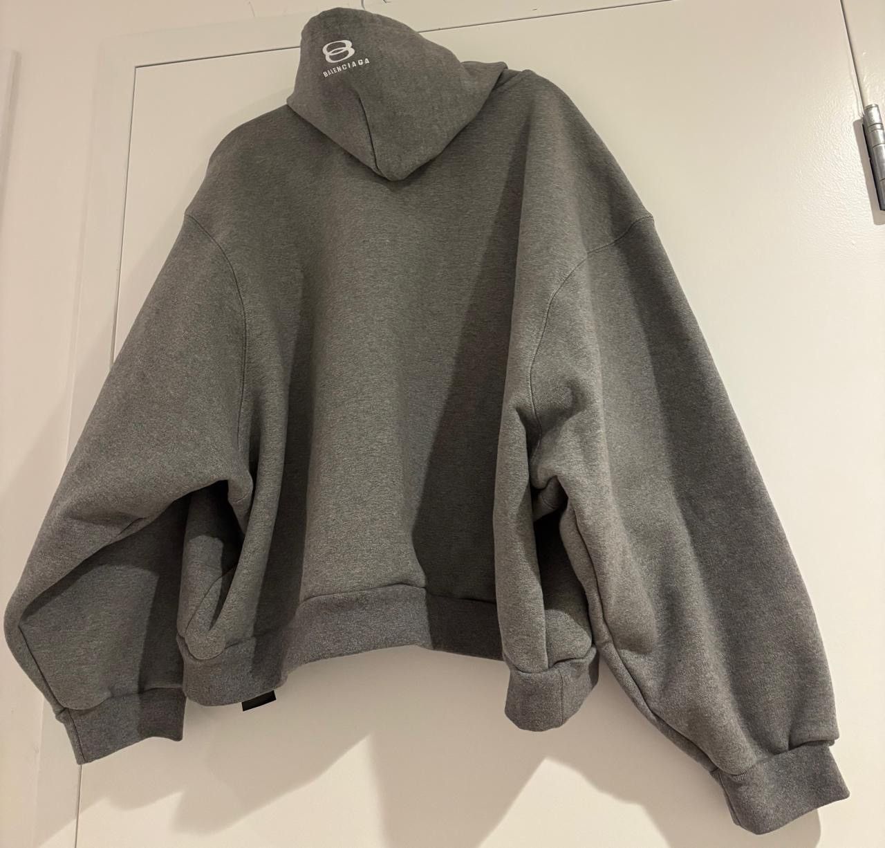 Balenciaga Balenciaga Unity Heavy Fleece Boxy Zip-Up Hoodie Size US L / EU 52-54 / 3 - 6 Thumbnail