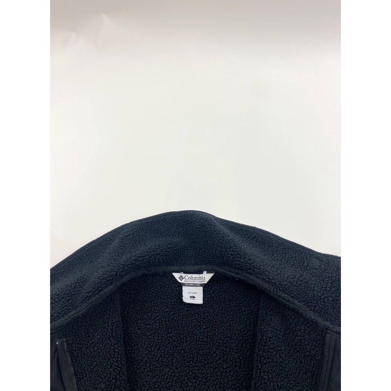 Vintage Columbia Jacket Womens L Black Sherpa Fleece Lined Full Zip Winter Basic Jacket Size L / US 10 / IT 46 - 4 Thumbnail
