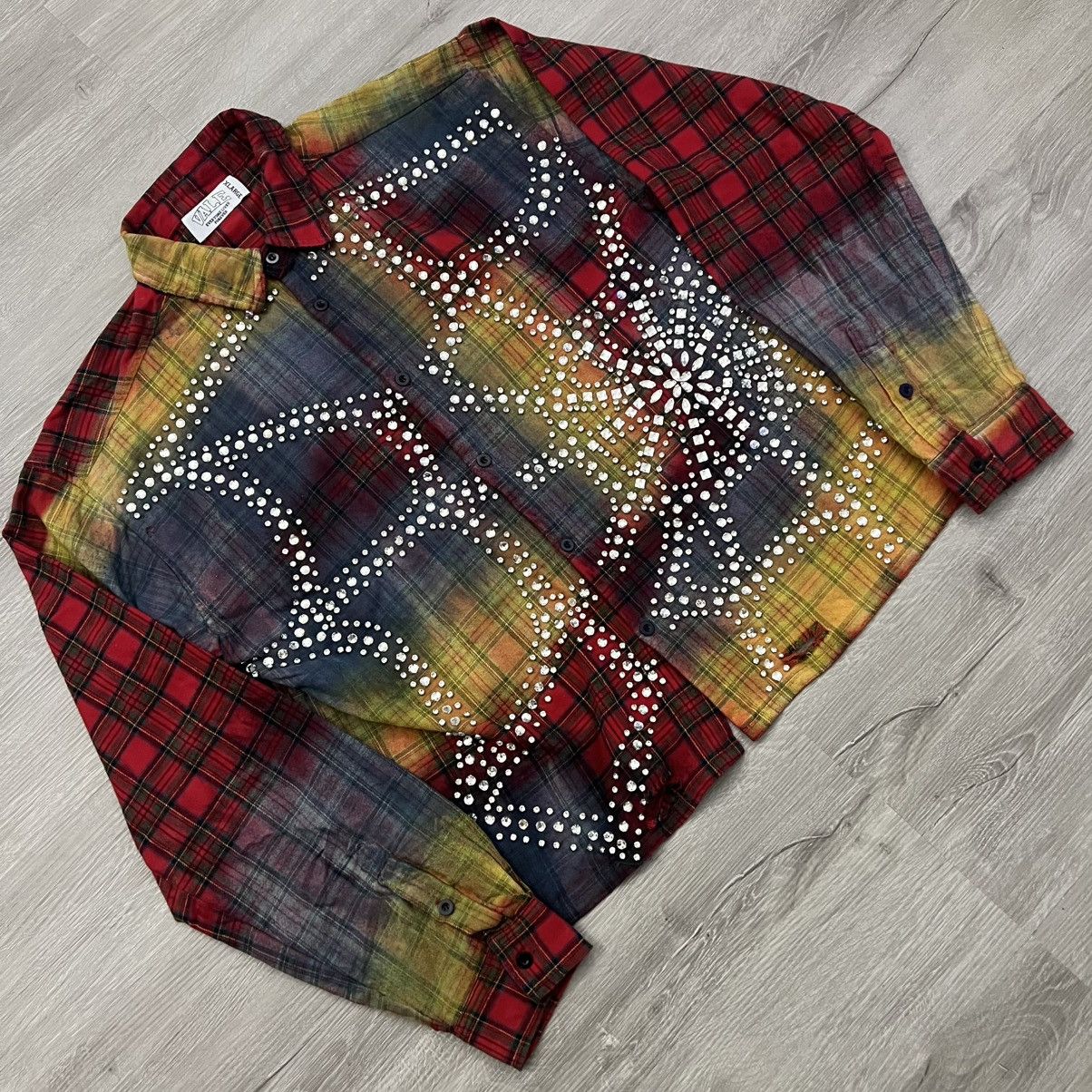 Valelives grey web flannel