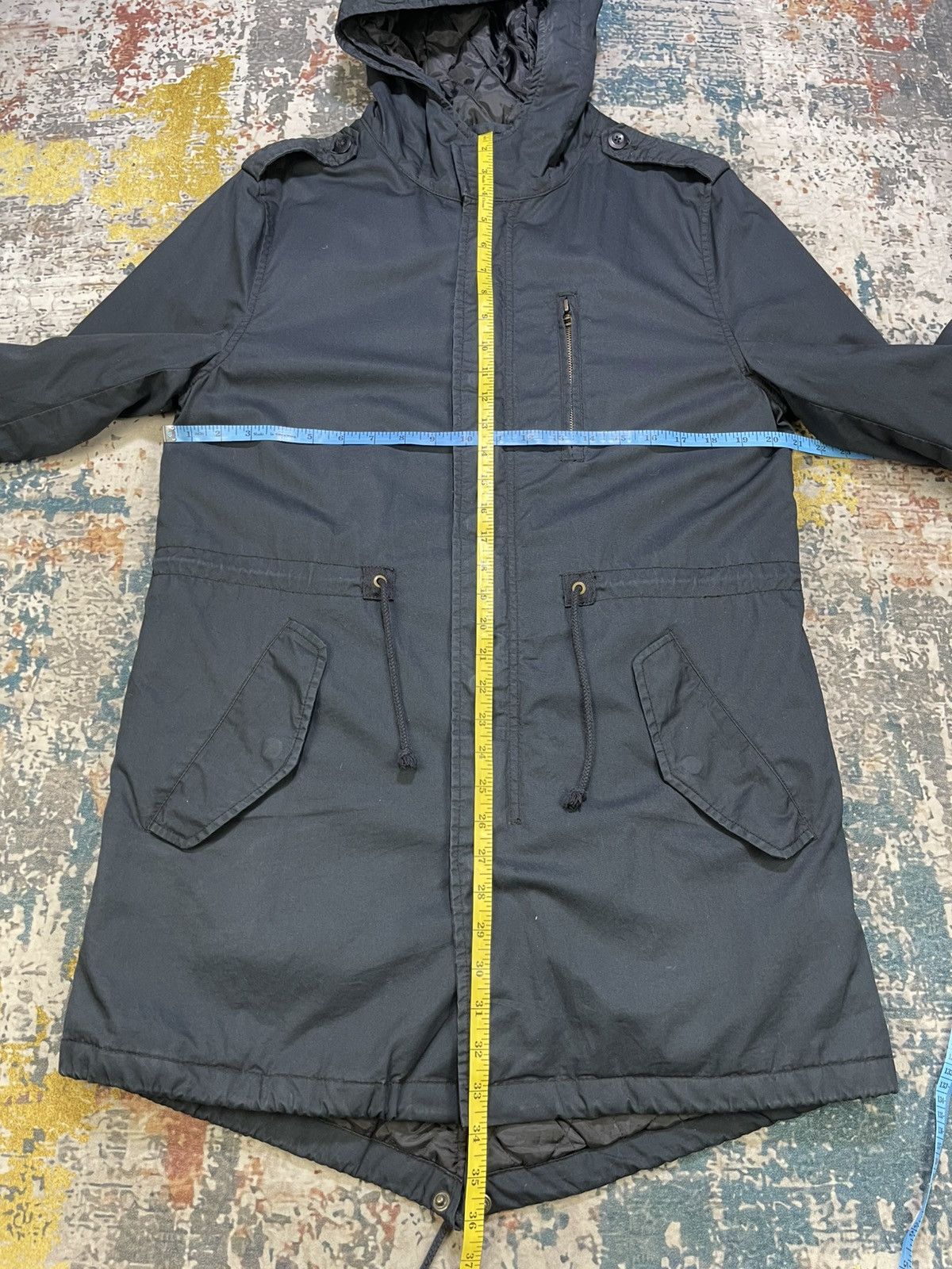 Gap GAP Military Navy Blue Fishtail Parka Jacket Size US S / EU 44-46 / 1 - 12 Thumbnail