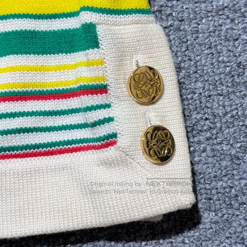 Loewe Loewe Colorful striped knit cardigan Size S / US 4 / IT 40 - 5 Thumbnail