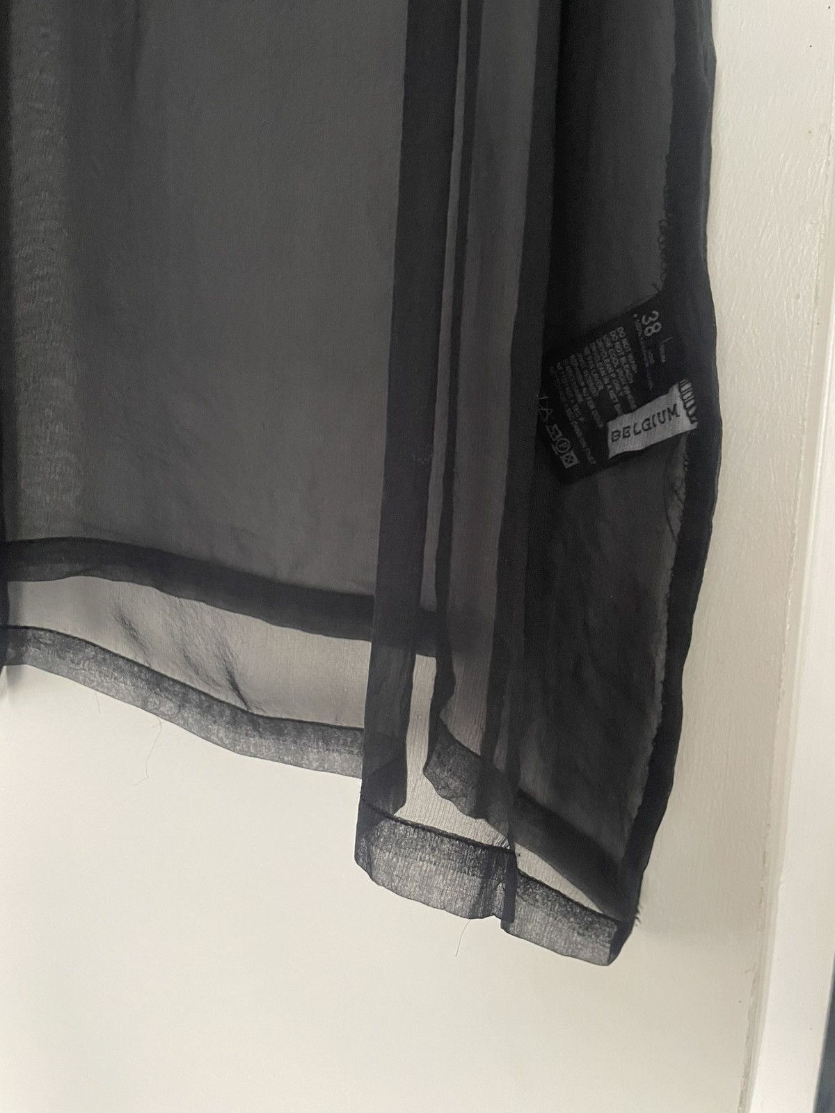 Ann Demeulemeester SS03 ‘Life’ Silk Top Size S / US 4 / IT 40 - 6 Thumbnail