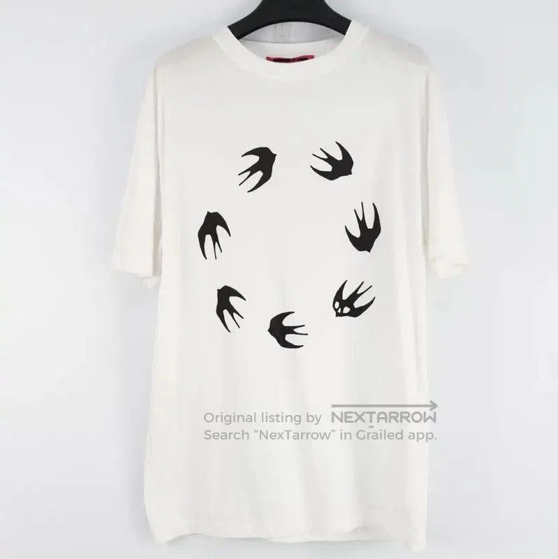 Alexander McQueen Alexander McQueen Men's Summer White T-Shirt . Size US M / EU 48-50 / 2 - 1 Thumbnail