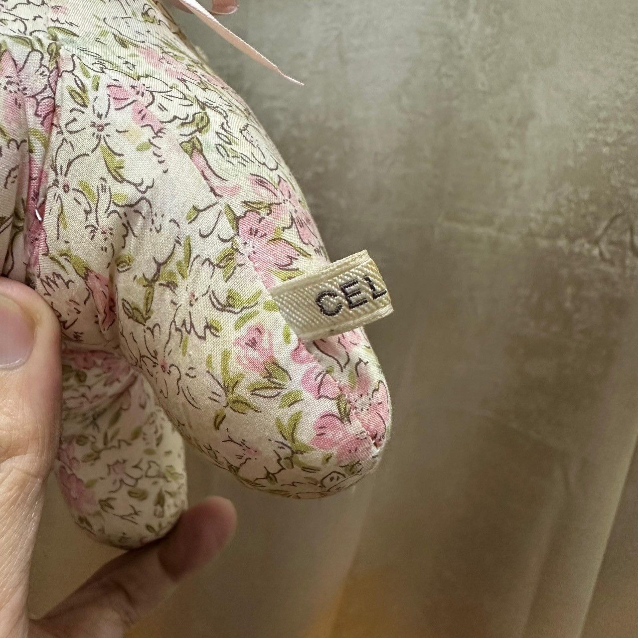 Celine Vintage CELINE Floral Donkey Music Box Plush Toy Japan 1980s Size ONE SIZE - 6 Thumbnail