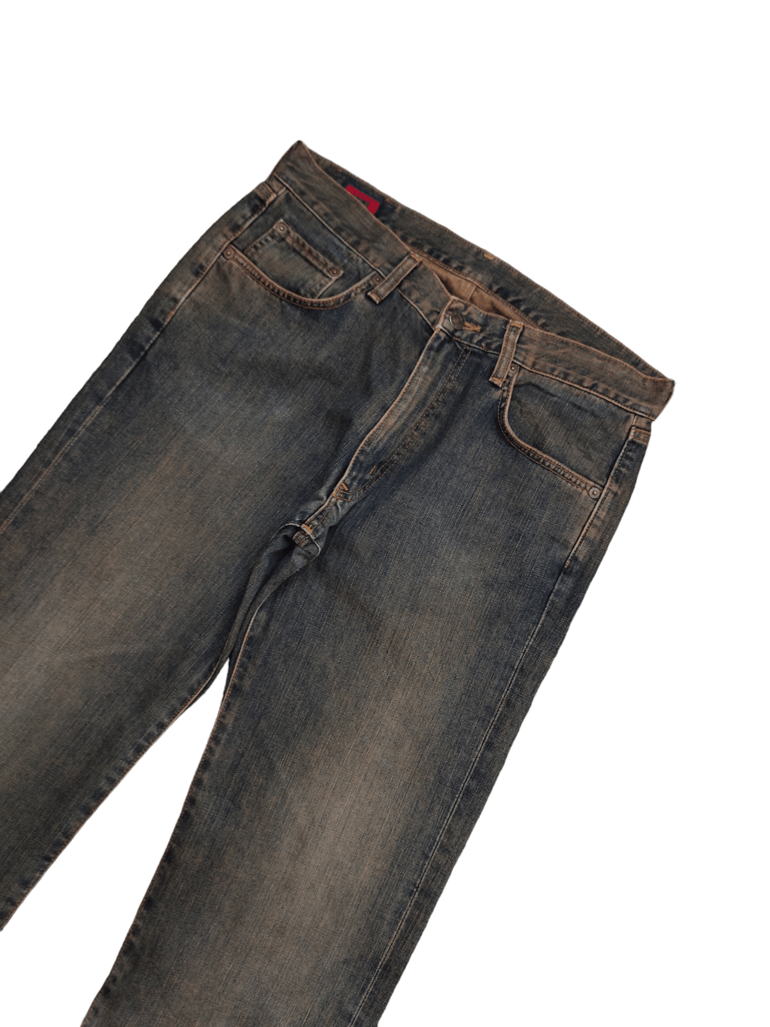Hysteric Glamour × Undercover 1990s Edwin 503 Regular Rusty Denim Jeans Undercover Style Size US 33 - 5 Thumbnail