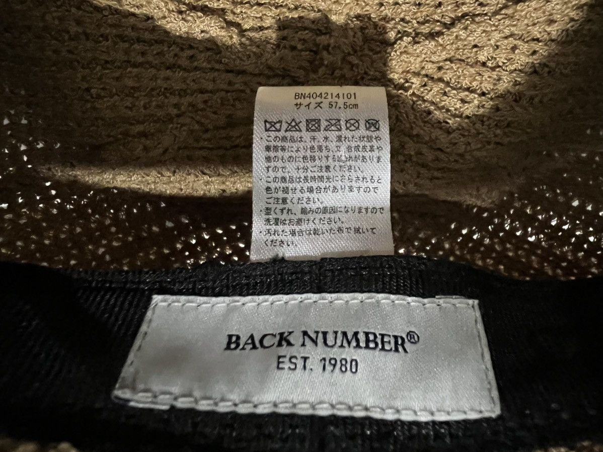 Japanese Brand × Vintage VINTAGE BACK NUMBER CROCHET GATSBY / NEWSBOY / FIDDLE HAT Size ONE SIZE - 22 Thumbnail
