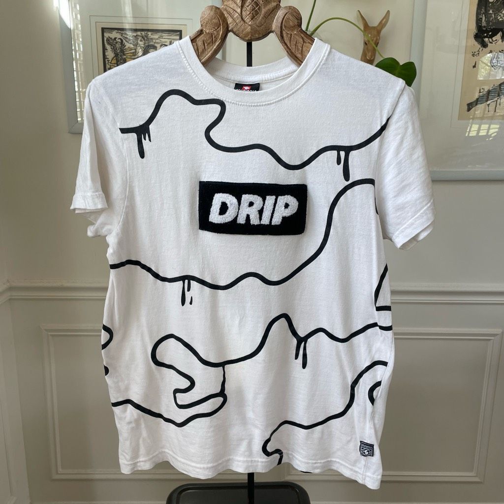 Other South Pole Drip Tshirt Black on White M Size US M / EU 48-50 / 2 - 1 Thumbnail