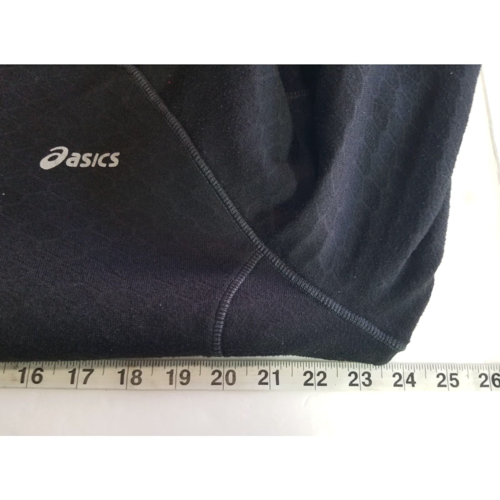 Asics ASICS Mens Jacket Regular Large Black 1/3 Zip Long Sleeve Active Trainer 1/4 Zip Running Jogging Walking Shirt? Size US L / EU 52-54 / 3 - 4 Thumbnail