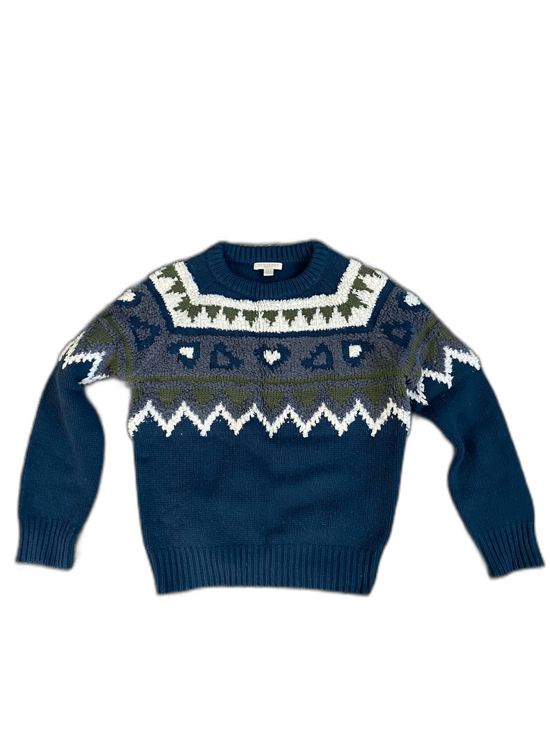 Burberry Burberry Wool Sweater in Navy Color Size US S / EU 44-46 / 1 - 1 Thumbnail