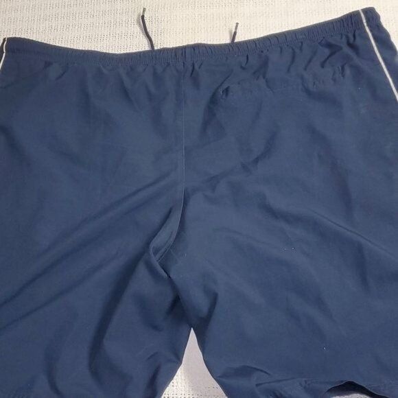 Nike Nike Blue Logo Cinched Lined Sz. XL Swim Trunks w Pockets Size US 40 / EU 56 - 6 Thumbnail