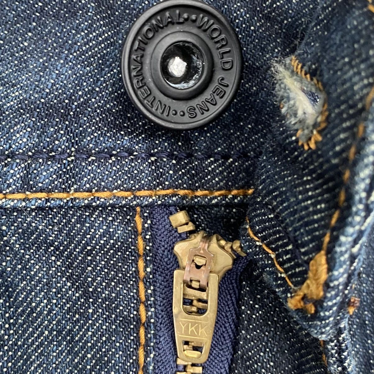 Japanese Brand Japan Daily Topics Rooted Lightning ⚡️ Denim Jeans Size US 34 / EU 50 - 16 Thumbnail