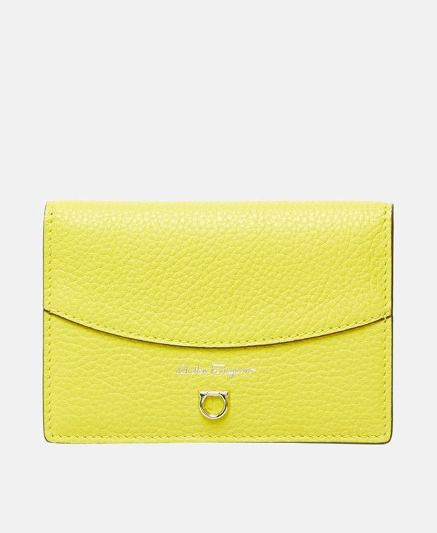Salvatore Ferragamo Leather card holder Size ONE SIZE - 1 Thumbnail