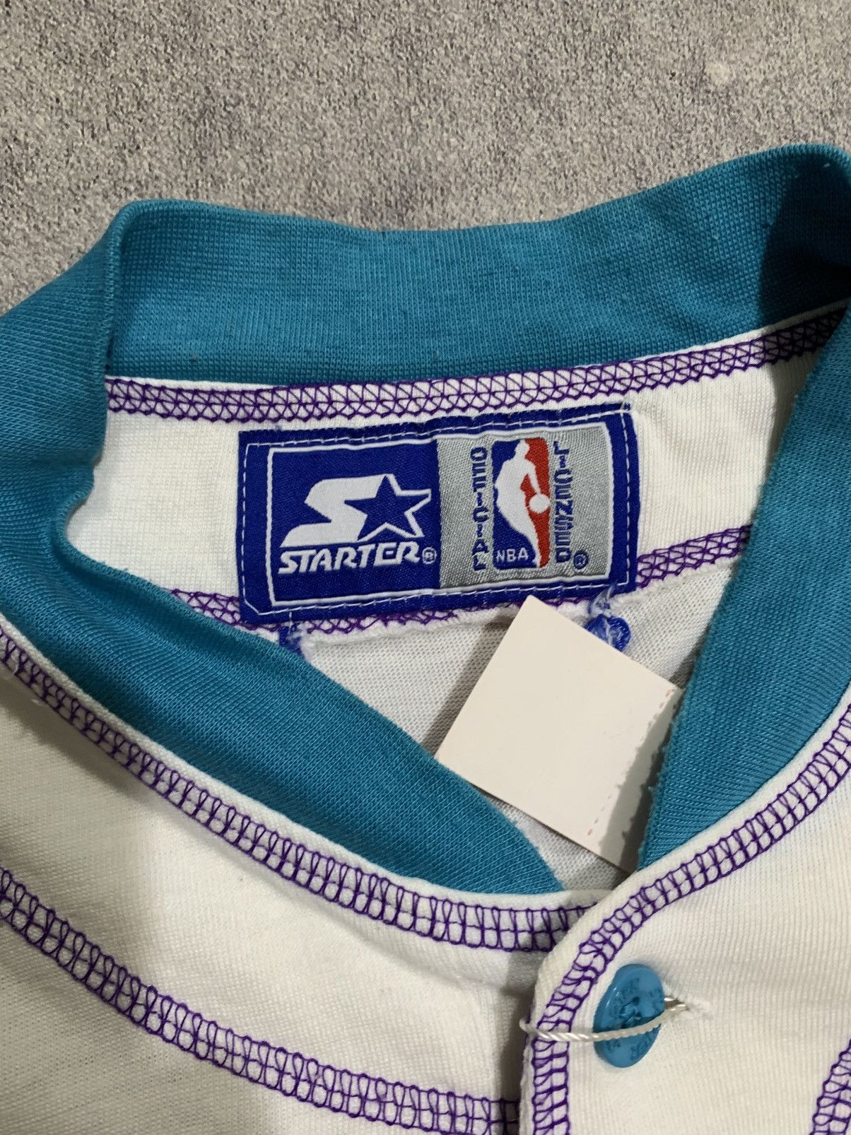 NBA NBA x Starter x basketball x charlotte hornets Size US XL / EU 56 / 4 - 2 Thumbnail