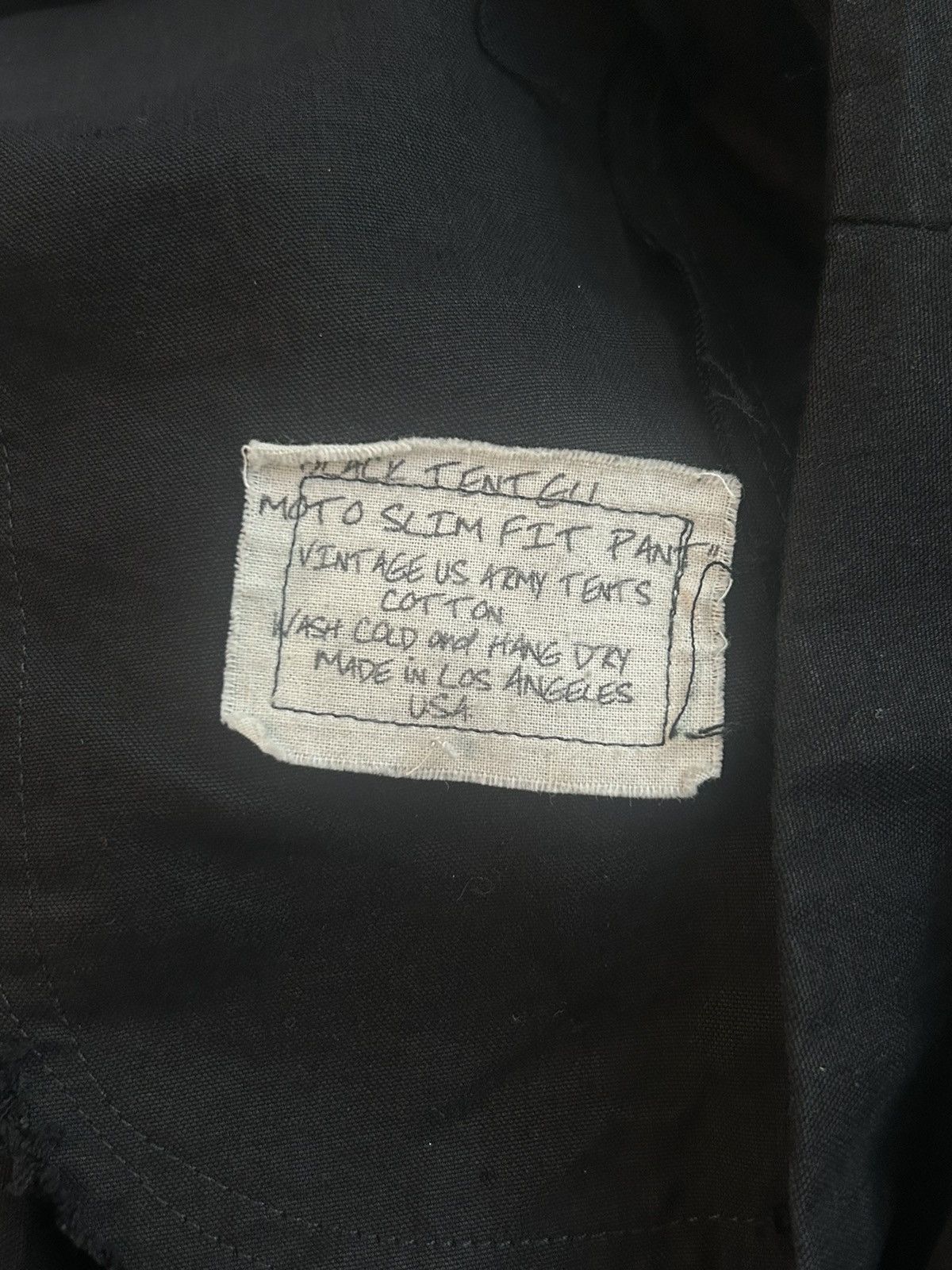 Greg Lauren Moto Slim Tent Mesh Pant Size US 36 / EU 52 - 10 Thumbnail