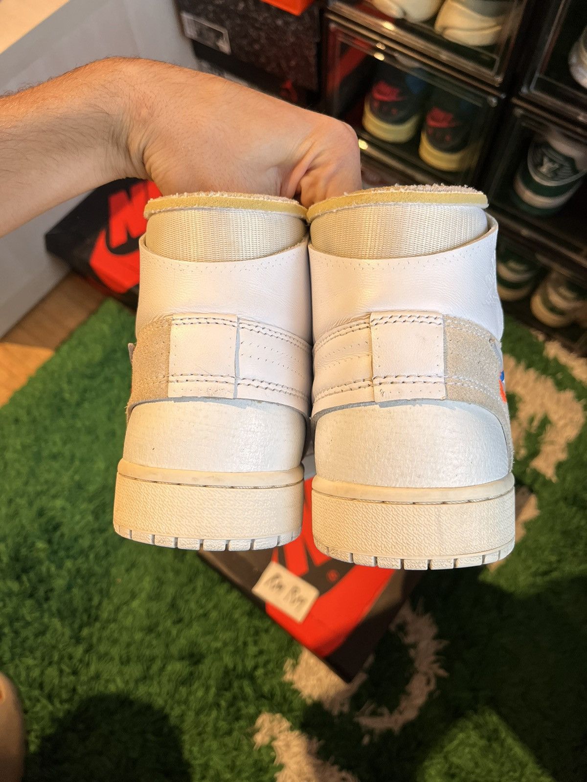 Nike Nike Jordan 1 Off-White NRG Euro Size US 9.5 / EU 42-43 - 4 Thumbnail