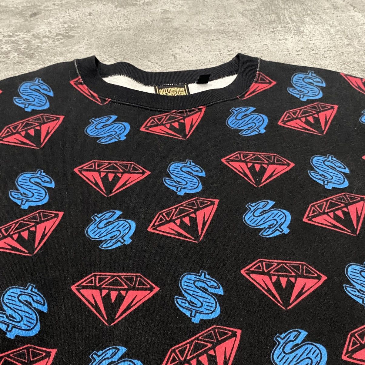 Billionaire Boys Club BBC Vault Diamond and Dollar Crewneck Size US M / EU 48-50 / 2 - 7 Thumbnail