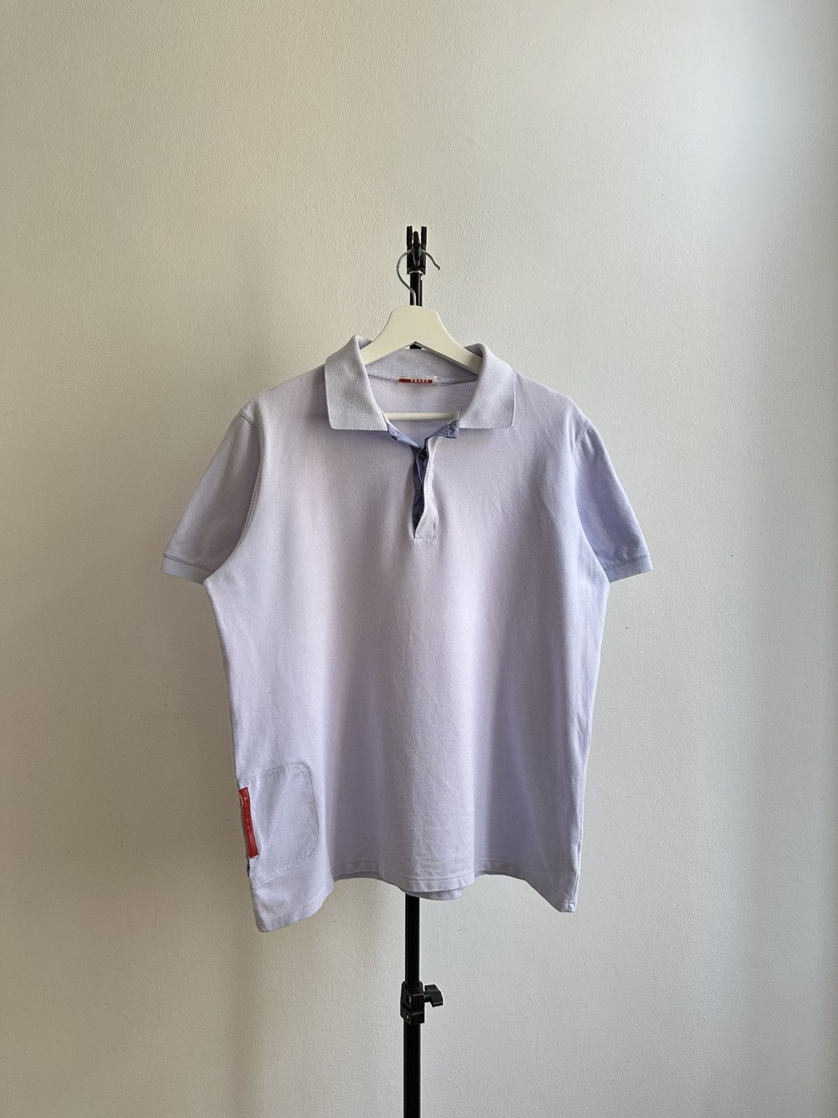 Prada Prada Sport Collection Vintage Rare Red Tab Luna Rossa Polos Size US M / EU 48-50 / 2 - 2 Thumbnail