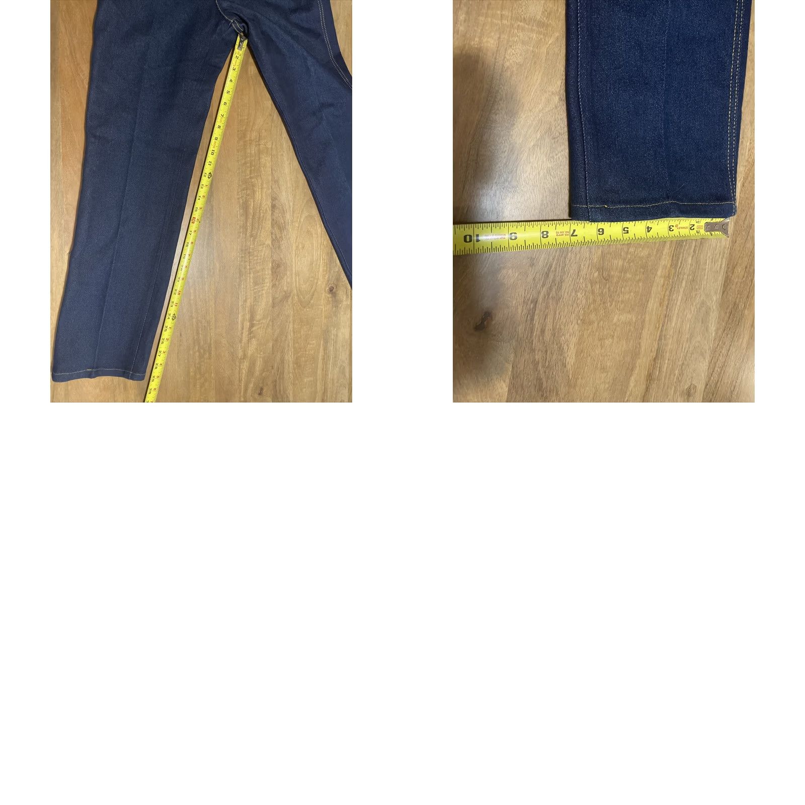 Lee VINTAGE Lee Riders Women’s Jeans 12 High Rise Mom 5-Pocket Denim USA Blue Distressed No Size 34" / US 12 / IT 48 - 8 Thumbnail