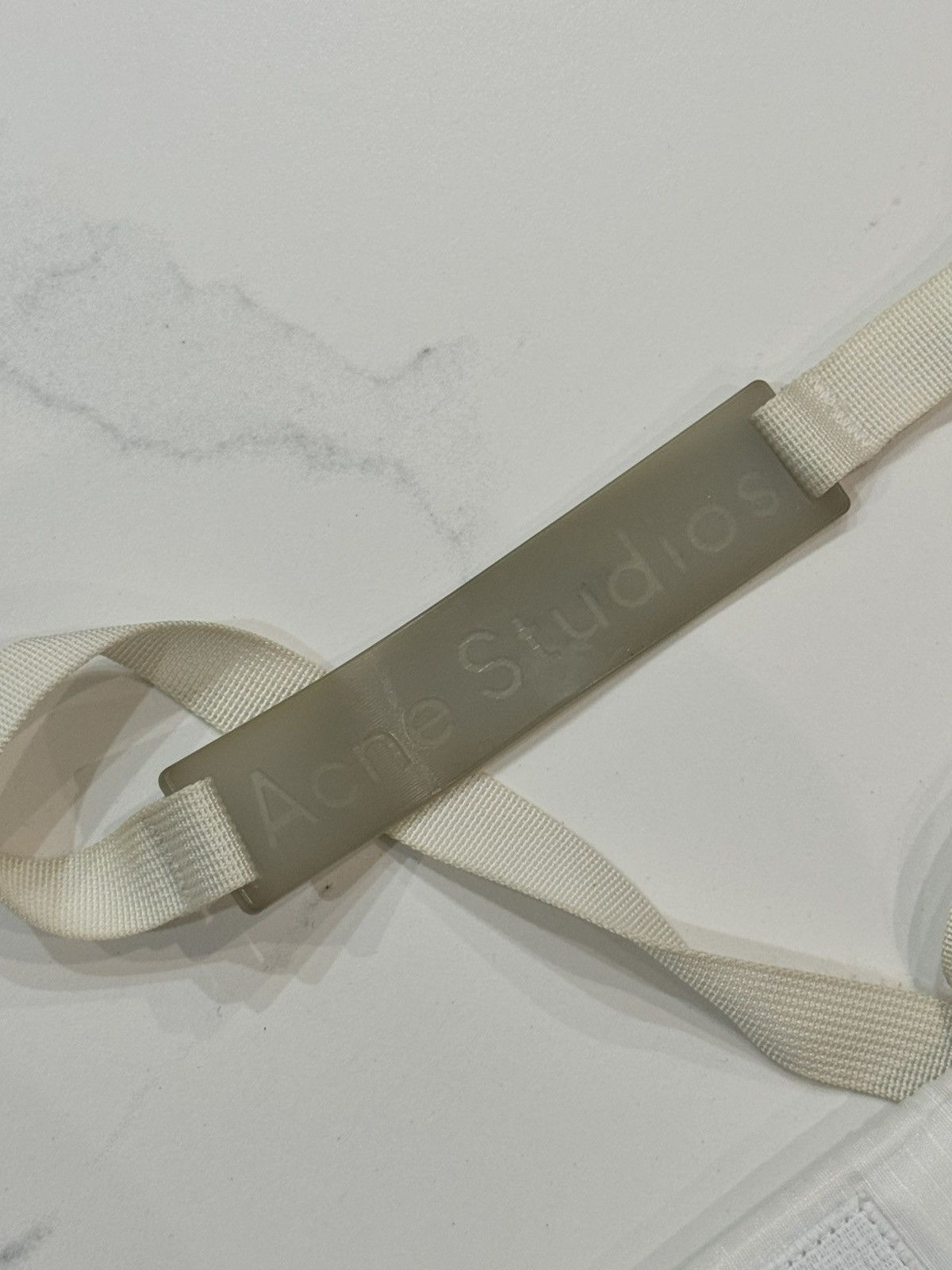 Acne Studios ACNE STUDIOS ANDREAS NECK FACE LOGO KEY HOLDER Size ONE SIZE - 6 Thumbnail