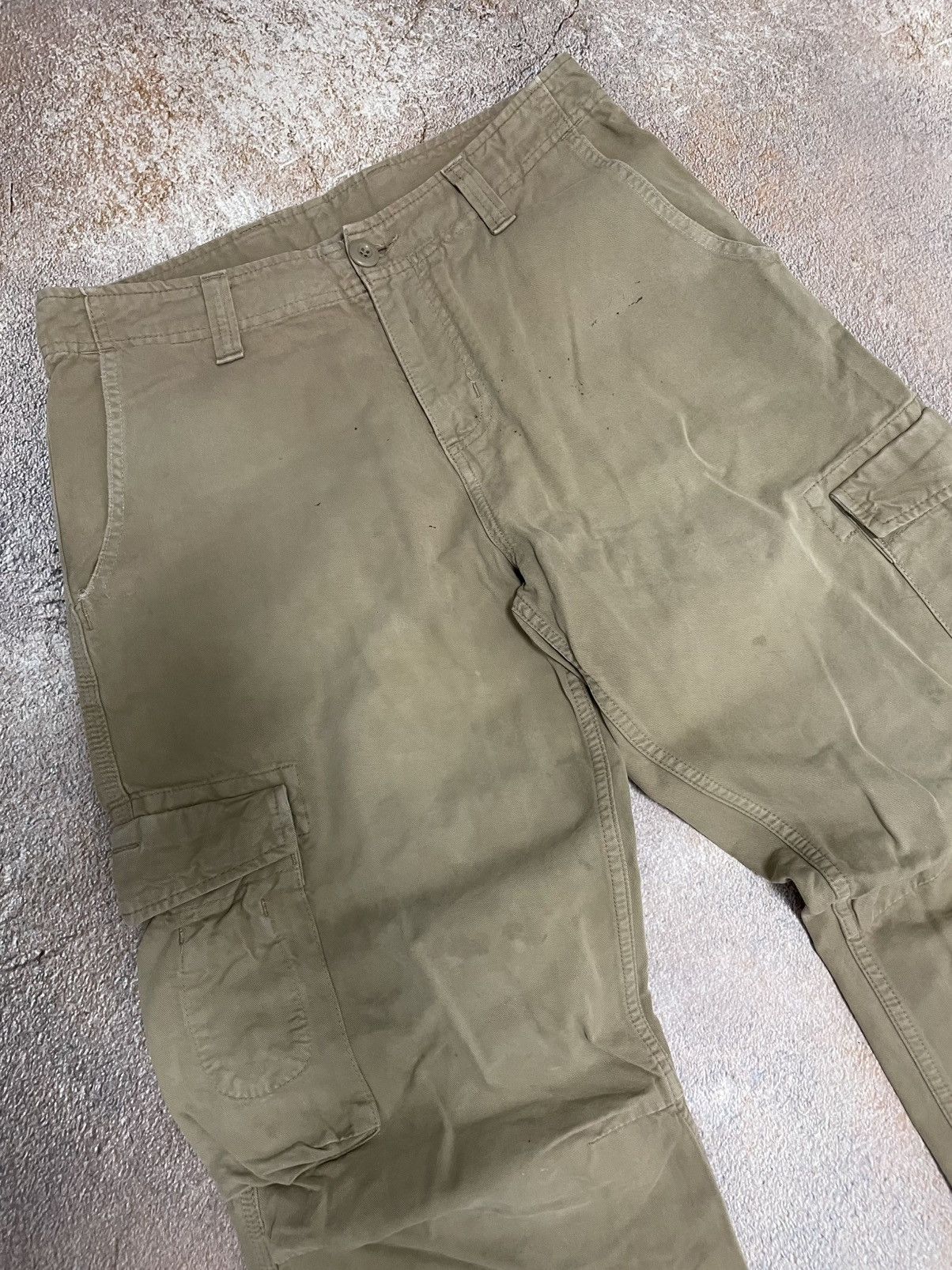 Carhartt Vintage Carhartt Thrift Heavy Cotton Boxy Cargo Pants Size US 29 - 7 Thumbnail