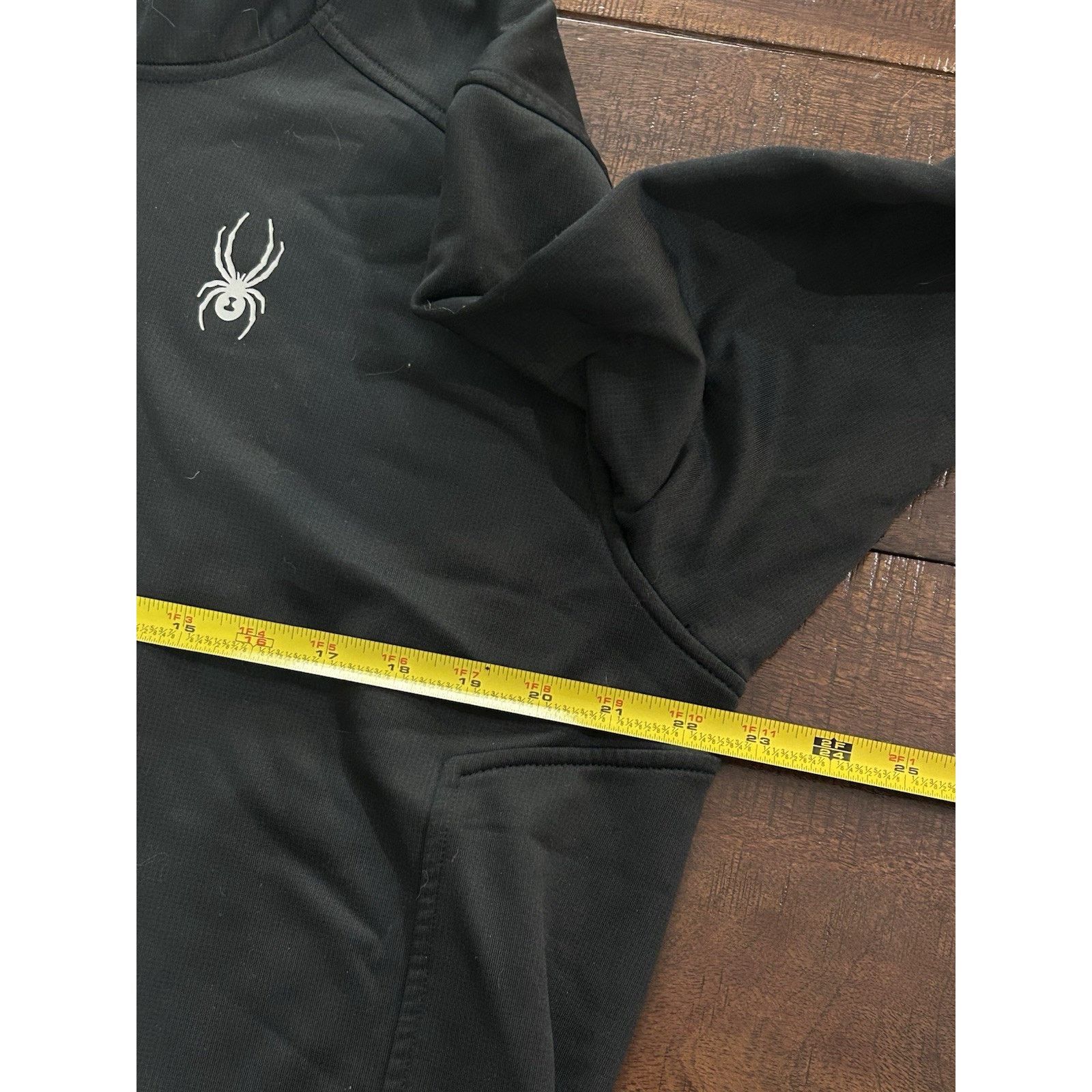 Spyder Spyder Men Full Zip Xl Jacket Hoodie Black Size US XL / EU 56 / 4 - 4 Thumbnail
