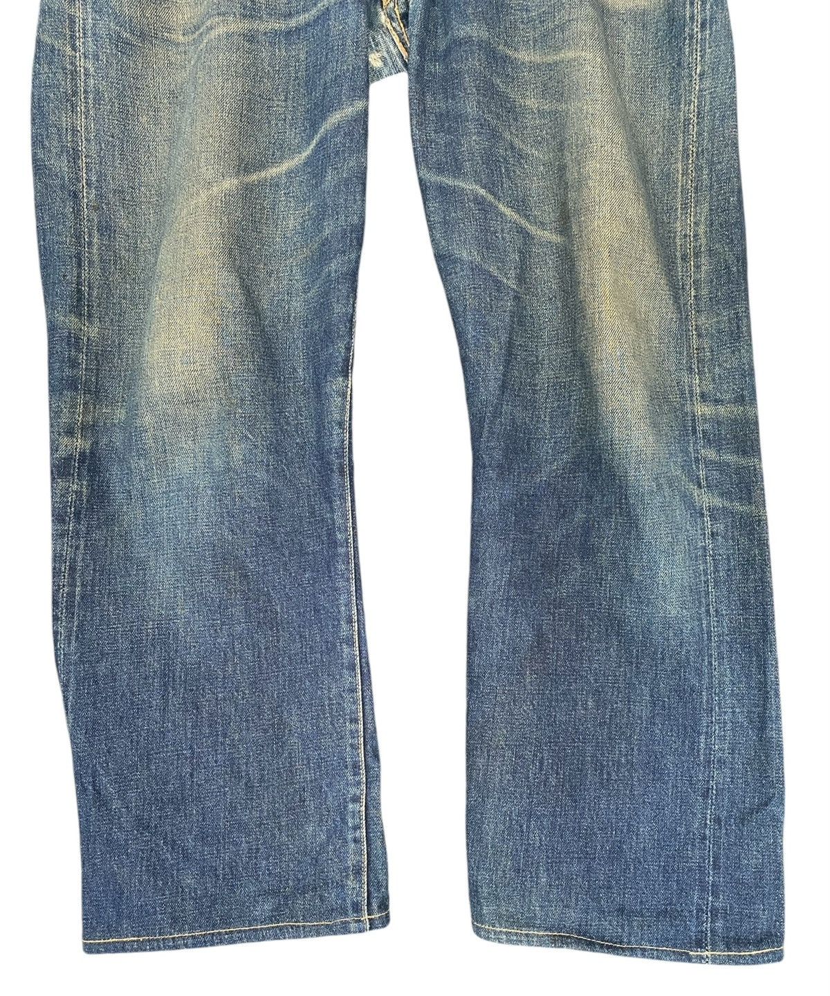 Denime Vintage🔥DENIME Selvage Aging Redline Jean W36 Size US 36 / EU 52 - 3 Thumbnail