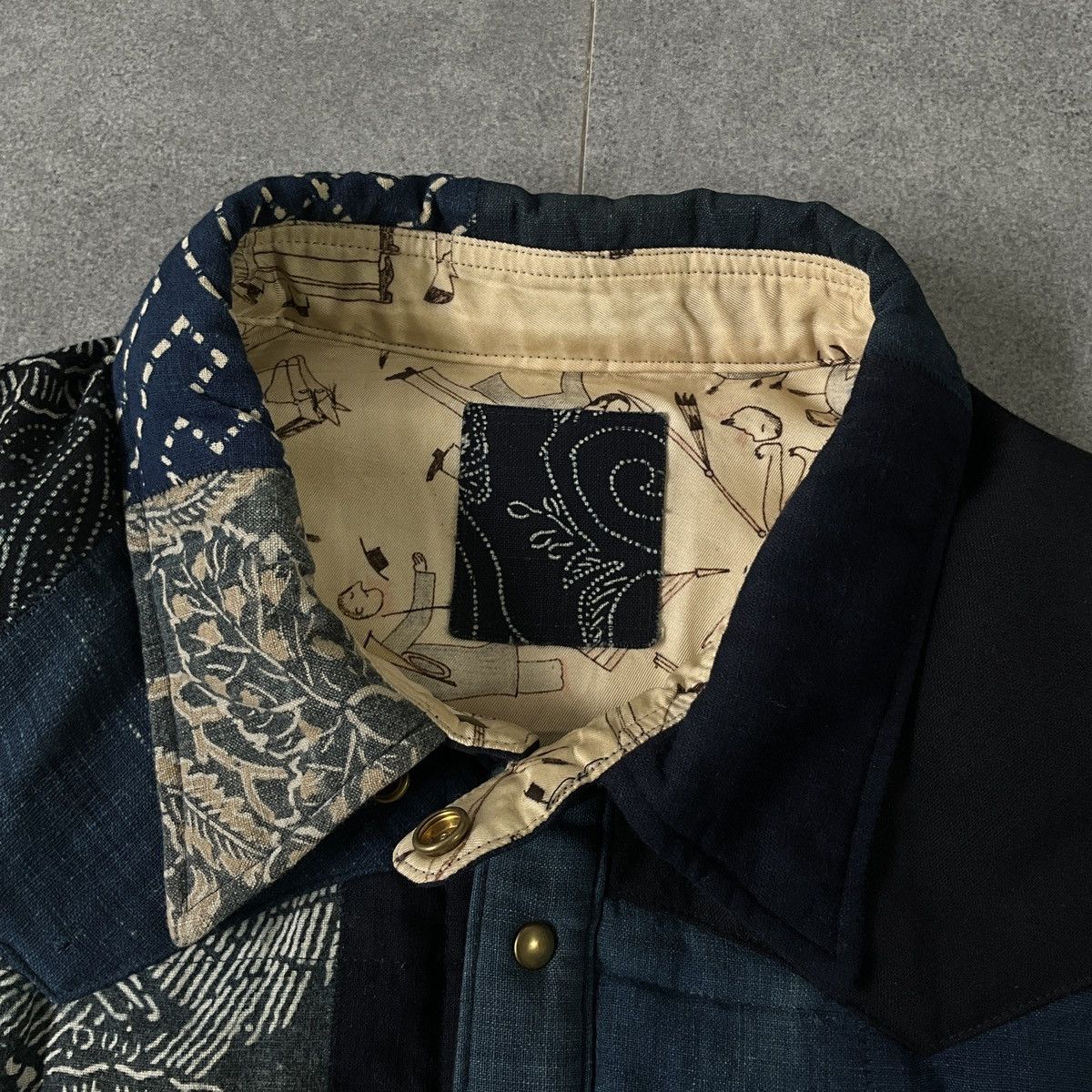 Visvim 0220905013017 VISVIM ICT KERCHIEF DOWN JKT KOFU JACKET Size US XL / EU 56 / 4 - 16 Thumbnail