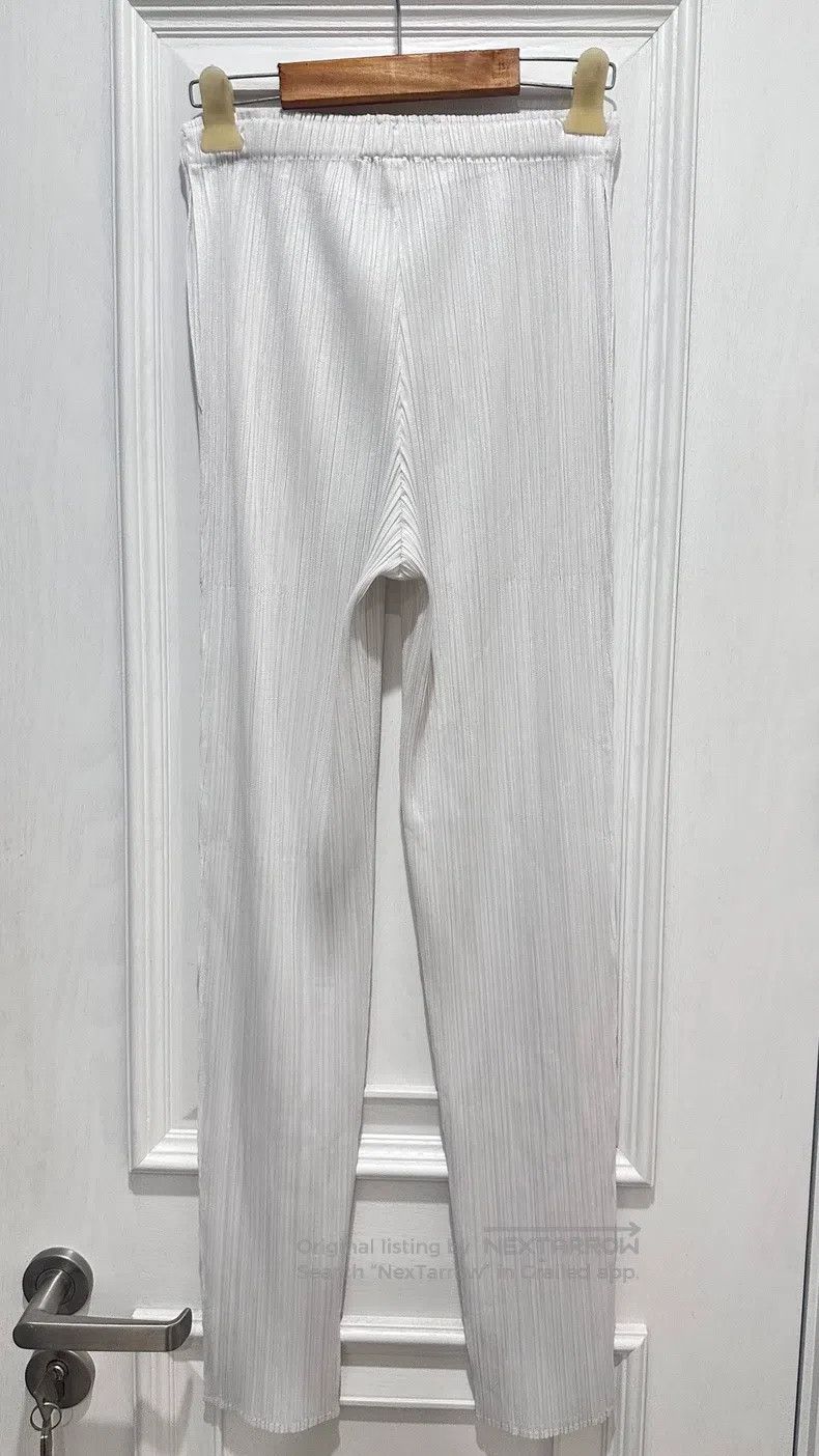 Issey Miyake Issey Miyake White Trousers Size 25" / US 0 / IT 36 - 2 Thumbnail