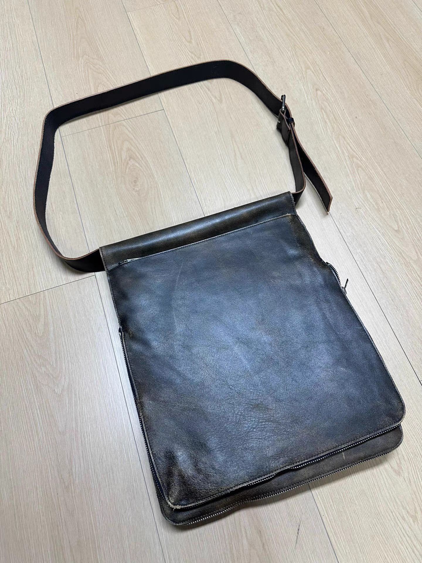 Yohji Yamamoto Yohji Yamamoto Convertible Briefcase Crossbody K20 Size ONE SIZE - 5 Thumbnail