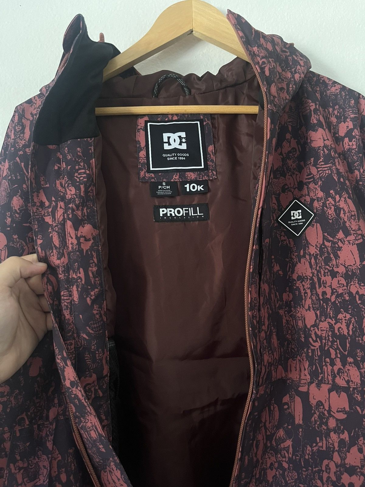 DC Dc snow All over print jacket Size US L / EU 52-54 / 3 - 5 Thumbnail