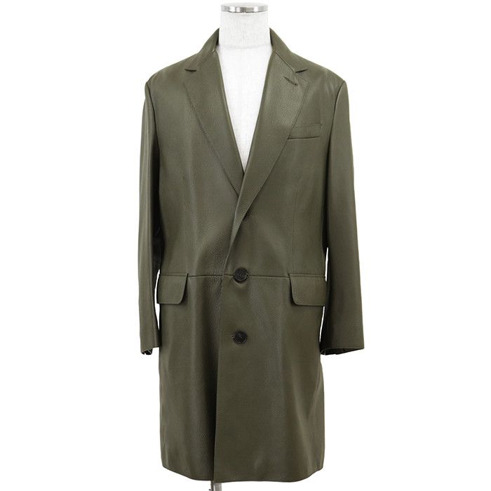 Other Other Brioni Deerskin Chester Coat Leather Outerwear POF70L P7708 2424 DUTY FREE for USA Size ONE SIZE - 1 Thumbnail