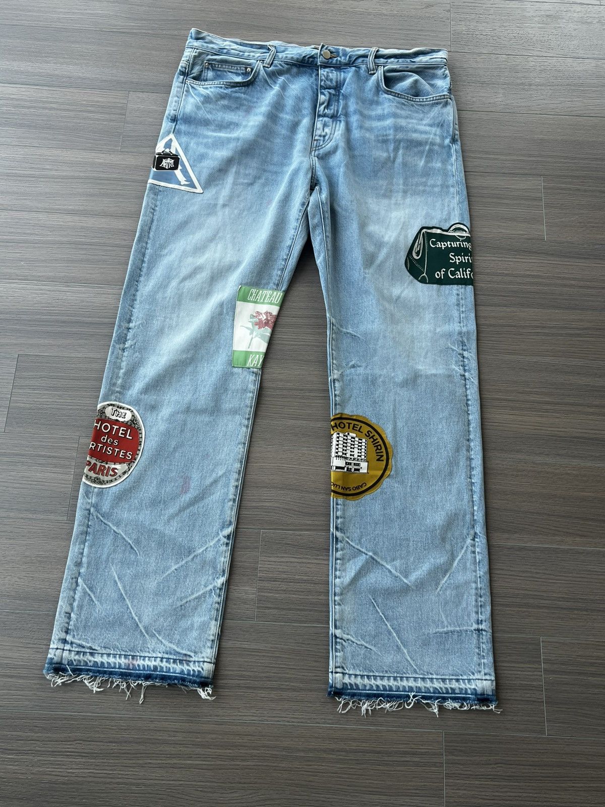 Amiri AMIRI Travel Patch Denim Size US 38 / EU 54 - 4 Thumbnail