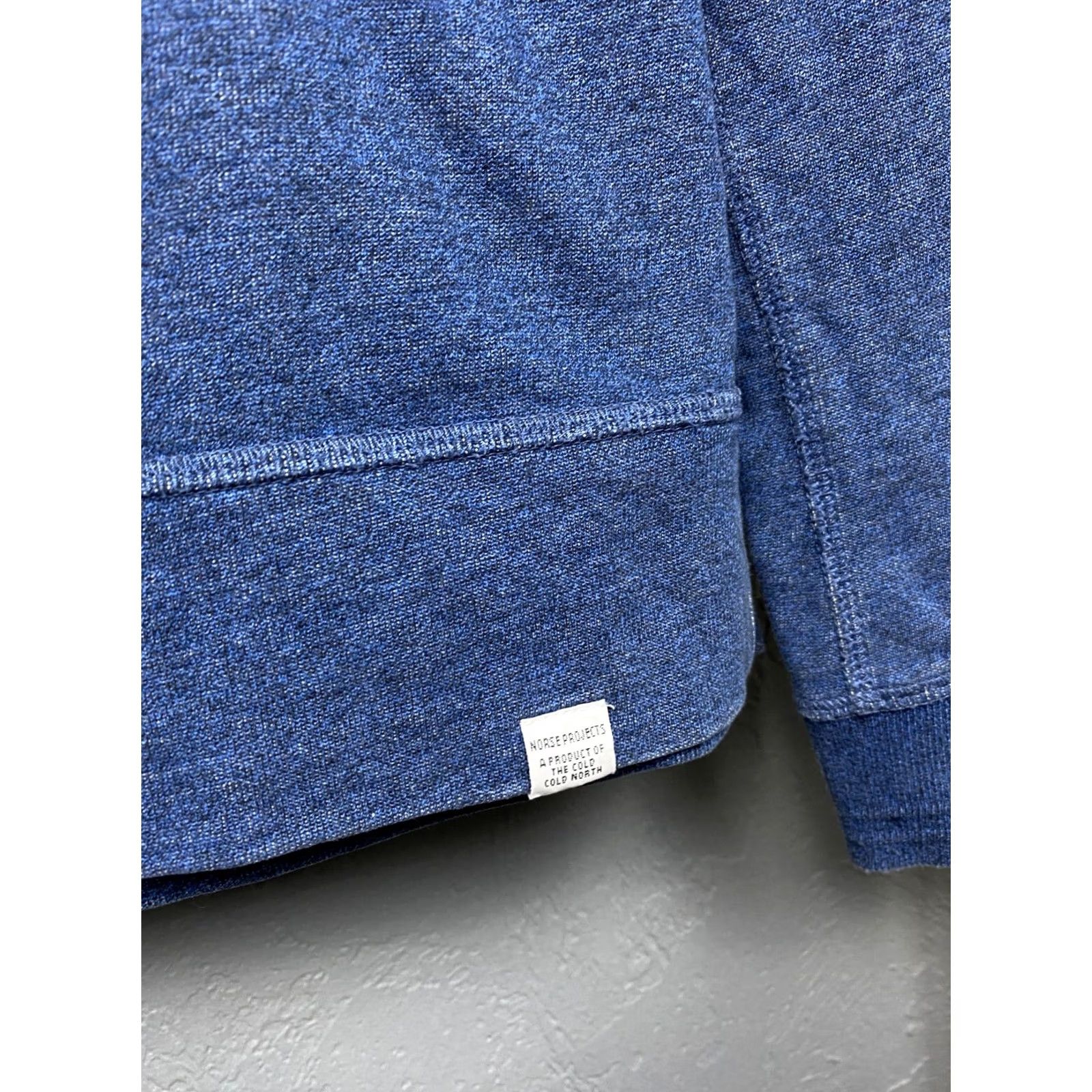 Norse Projects Norse Projects Vintage Mens Crew Neck Sweatshirt L Blue Sweatshirt Mens Size US L / EU 52-54 / 3 - 3 Thumbnail