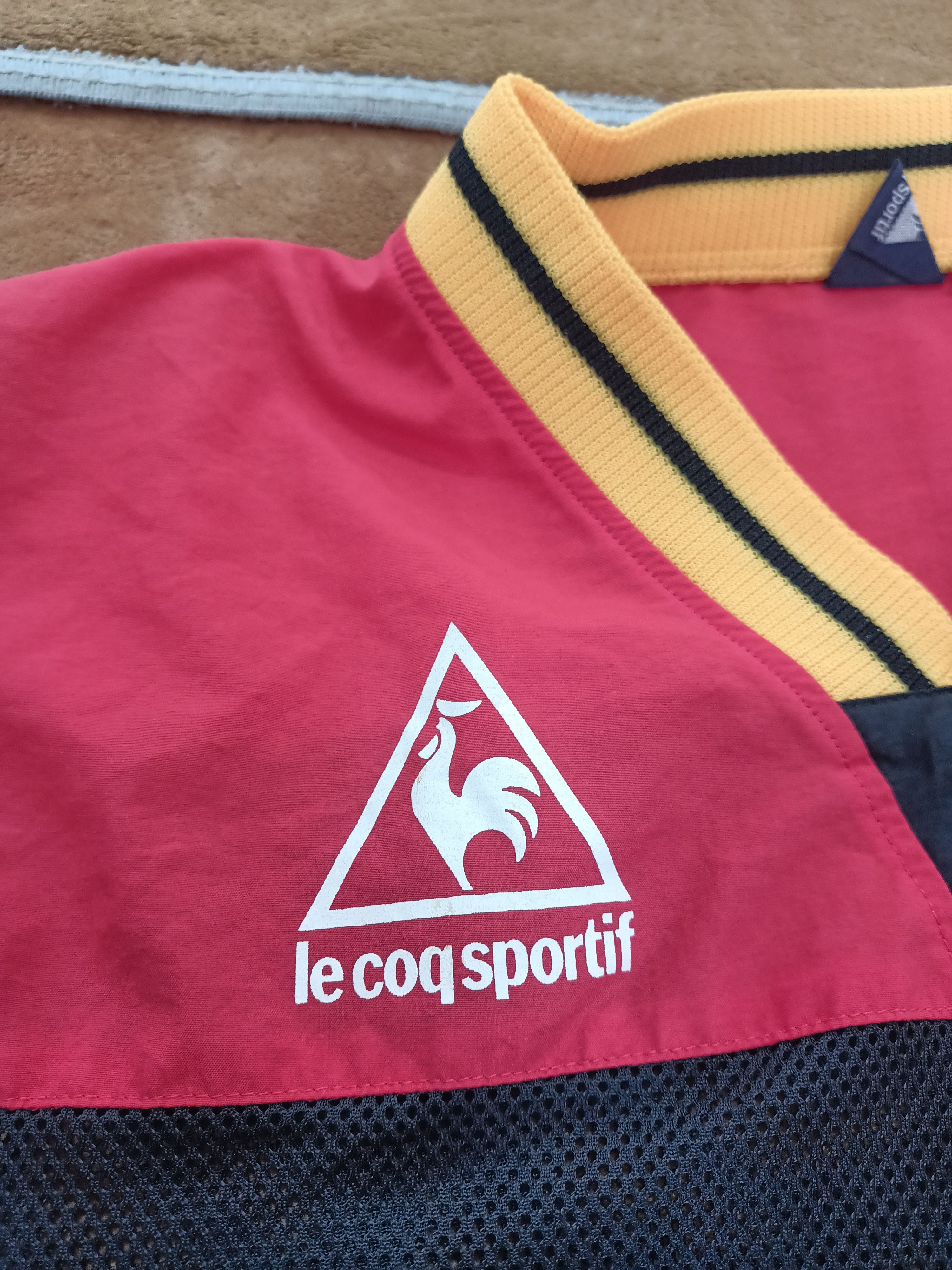 Le Coq Sportif Vintage Le coq sportif crop top mesh t-shirt Size US L / EU 52-54 / 3 - 4 Thumbnail