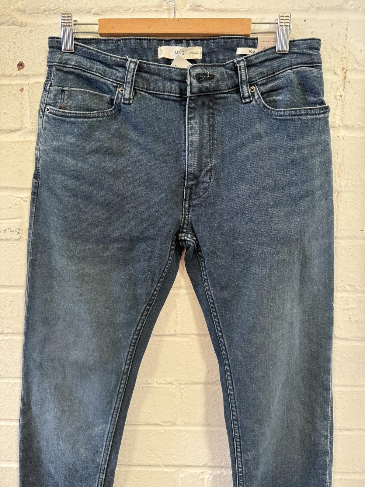 Designer MNG Men's Slim Fit Jeans - Size 38 Size US 36 / EU 52 - 3 Thumbnail