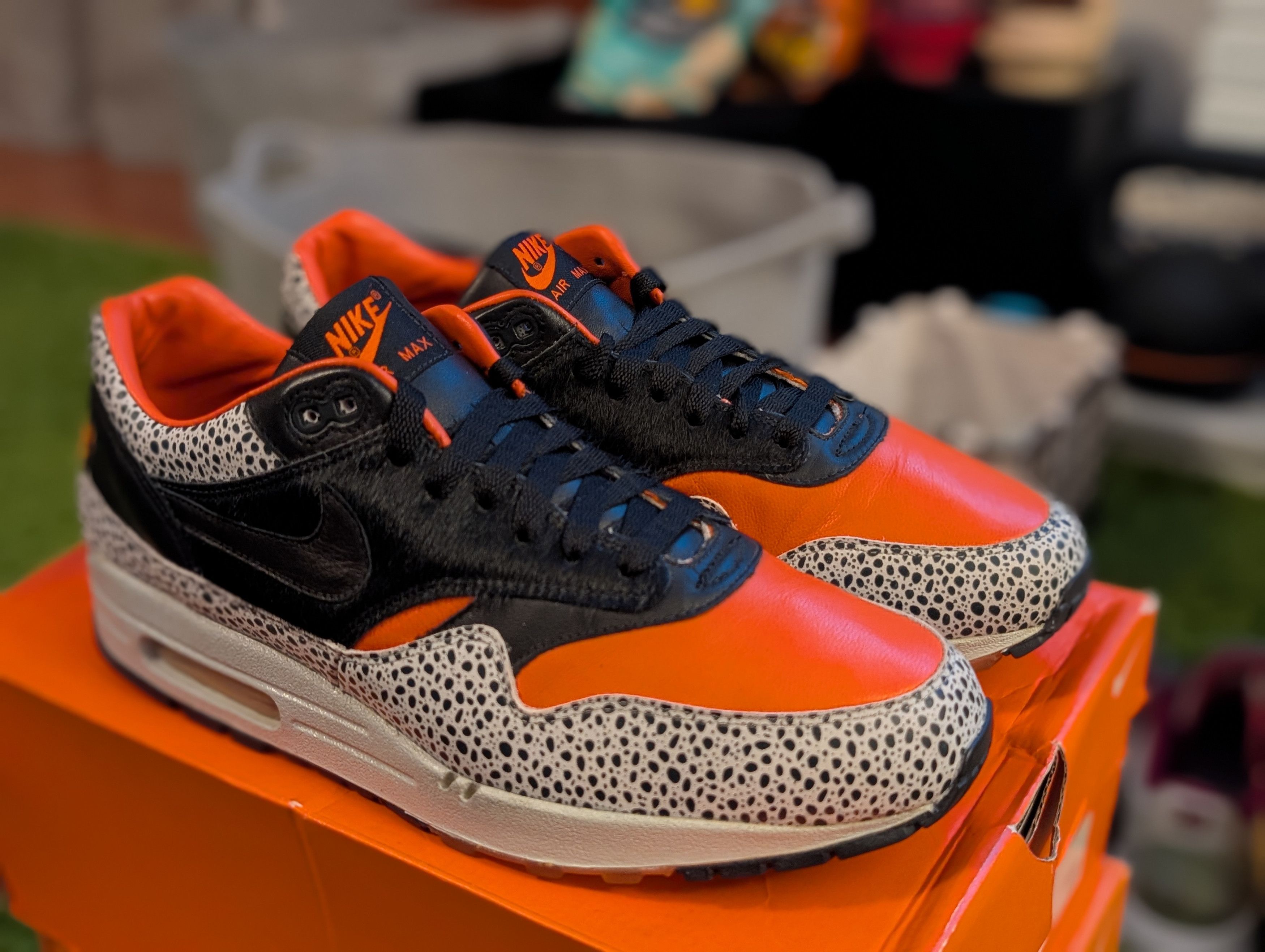 Nike Nike Air Max 1 Supreme QK Safari Size 10.5 Size US 10.5 / EU 43-44 - 1 Thumbnail