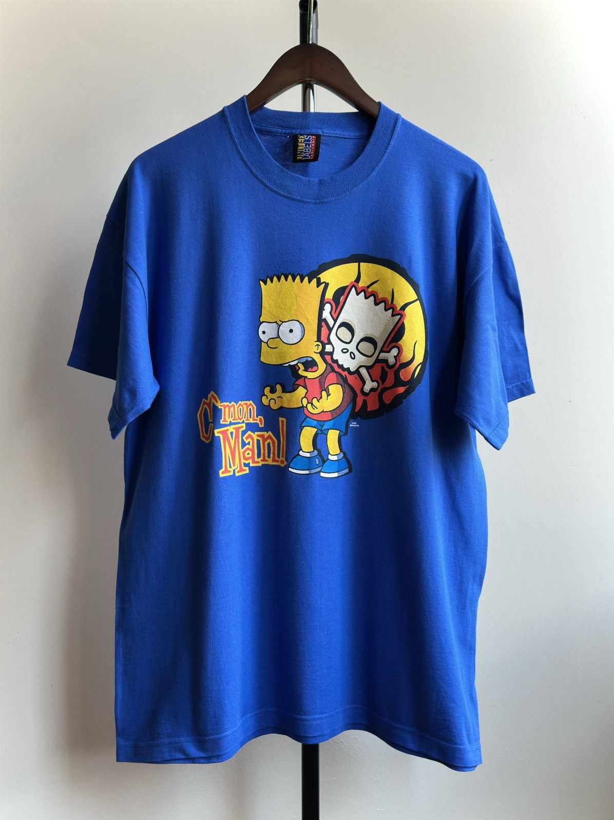 Cartoon Network × The Simpsons × Vintage Vintage 2002 The Simpsons Bart Mat Groening Tee Size US XL / EU 56 / 4 - 1 Thumbnail